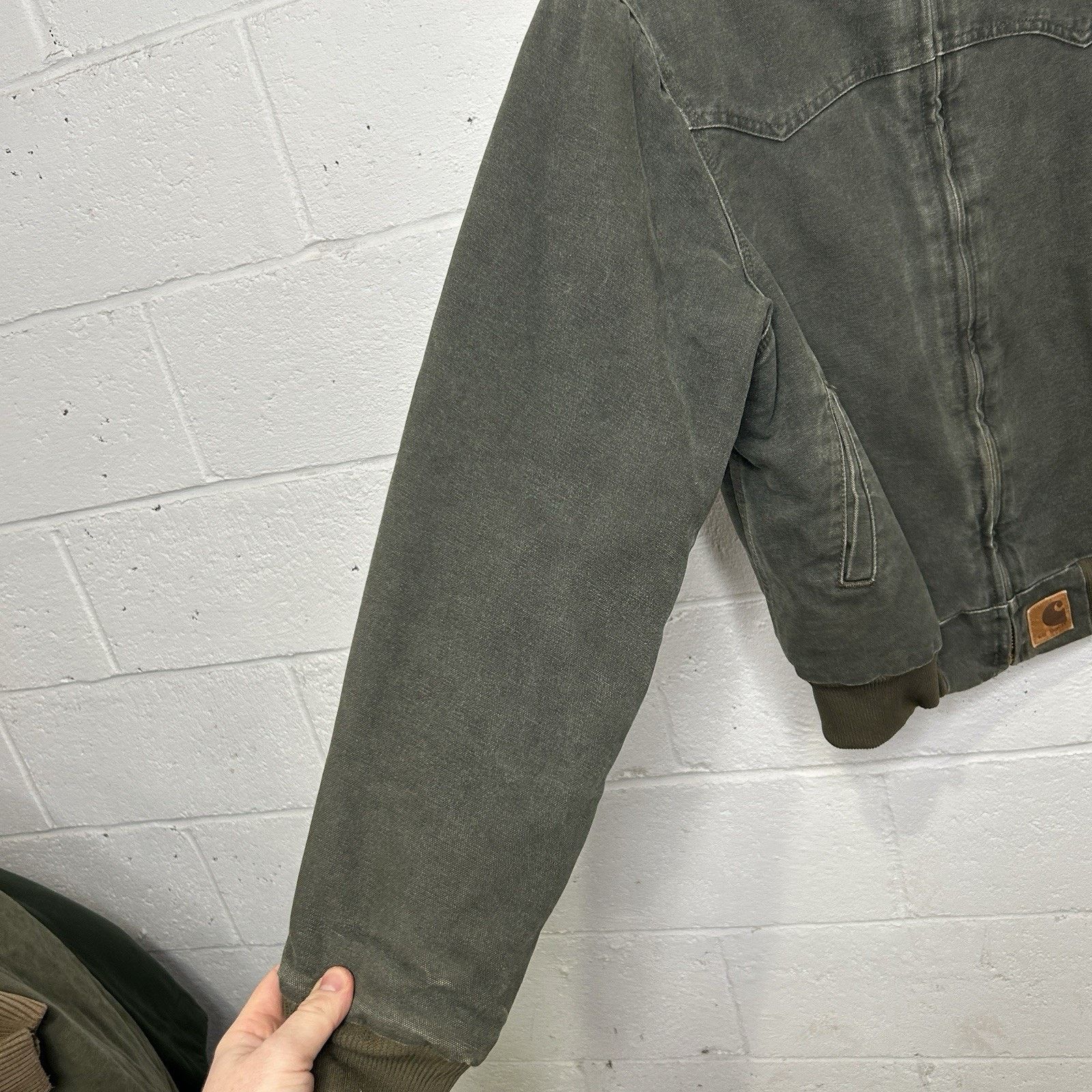 Carhartt Vintage Carhartt Quilted Santa Fe Jacket “Moss Green” J14 Size US M / EU 48-50 / 2 - 12 Thumbnail