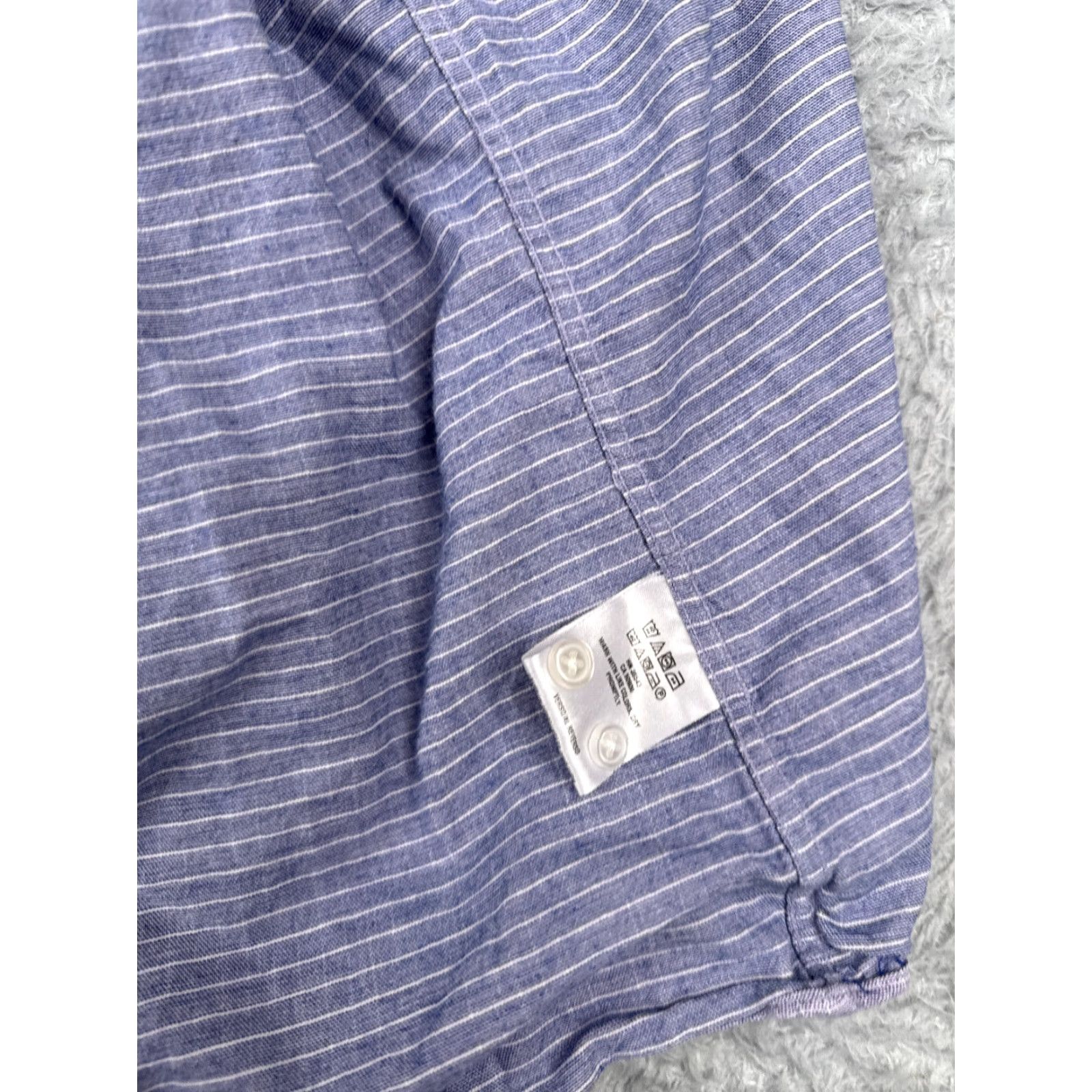 Tommy Hilfiger Tommy Hilfiger Shirt Men 15.5 Purple Plaid Button Cotton Long Sleeve Slim Fit | Button-Up | Classic Casual Wear Size US M / EU 48-50 / 2 - 4 Thumbnail