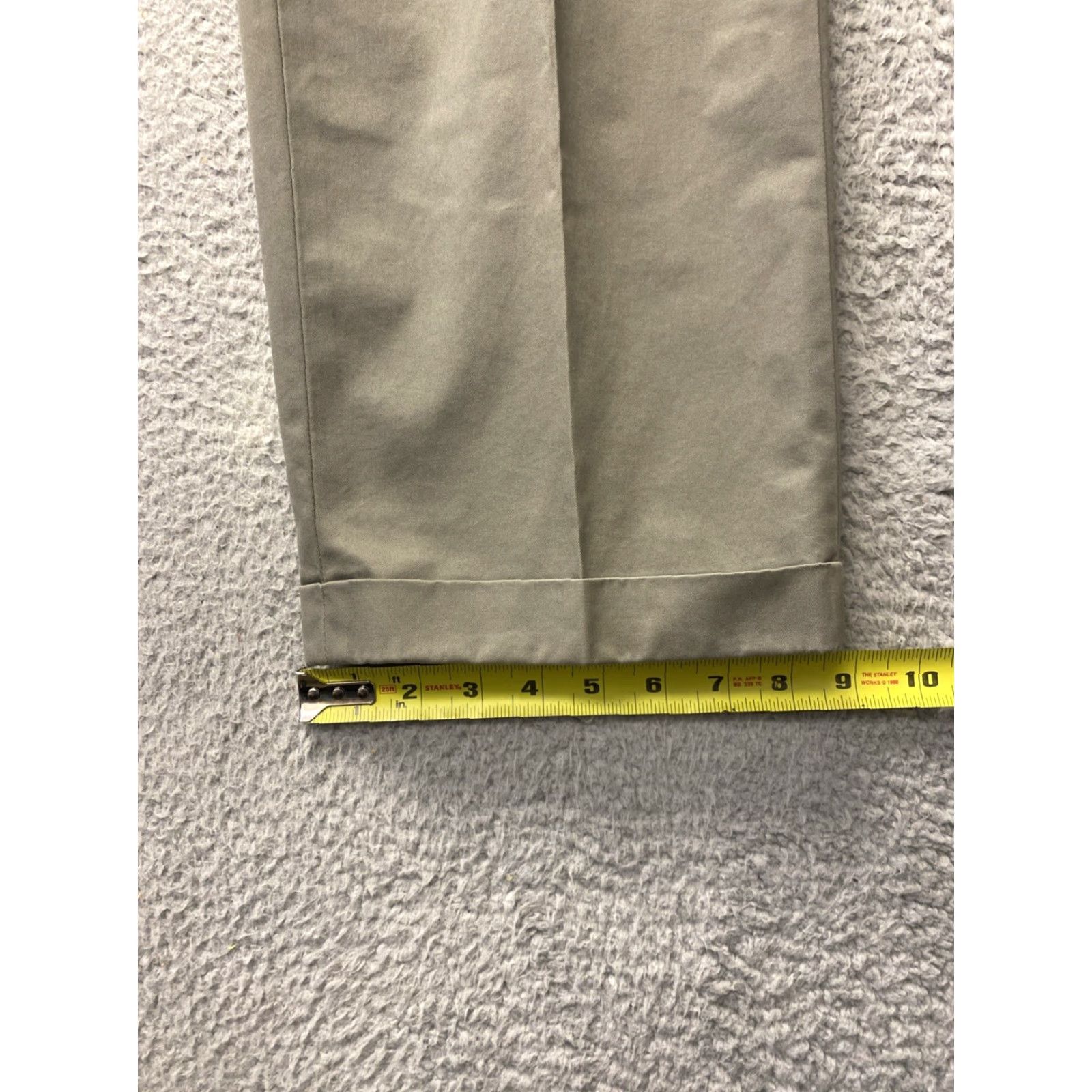 Nordstrom Nordstrom Chino Pants Mens 34x32 Olive Green /0147 Size US 34 / EU 50 - 6 Thumbnail