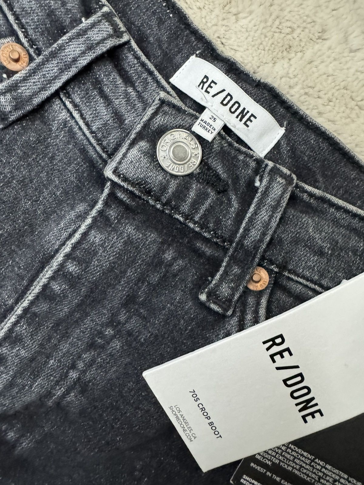 RE/DONE RE/DONE 70’s Boot Jeans Size 25" / US 0 / IT 36 - 1 Thumbnail