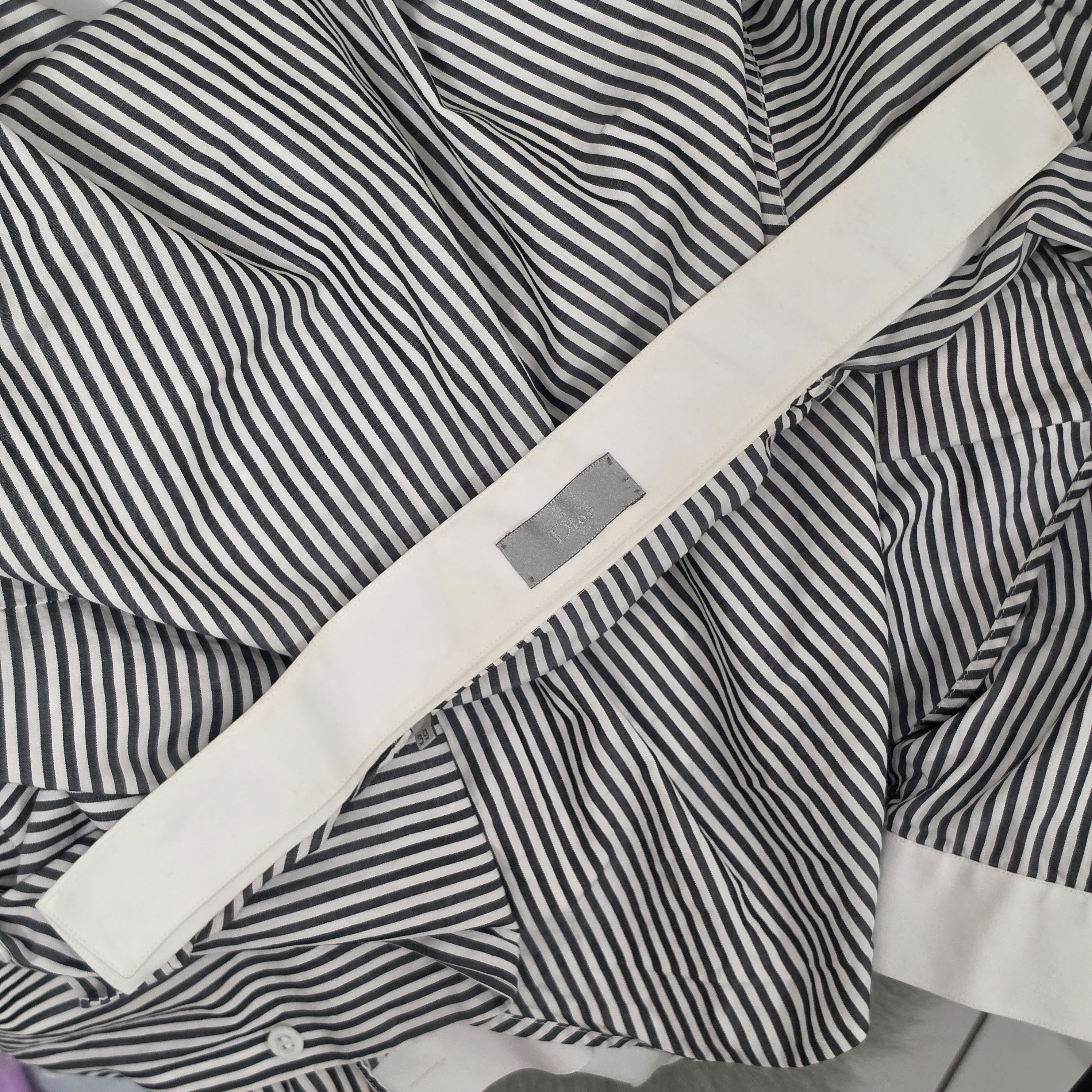 Dior Hedi Slimane stand collar shirt Size US S / EU 44-46 / 1 - 7 Thumbnail