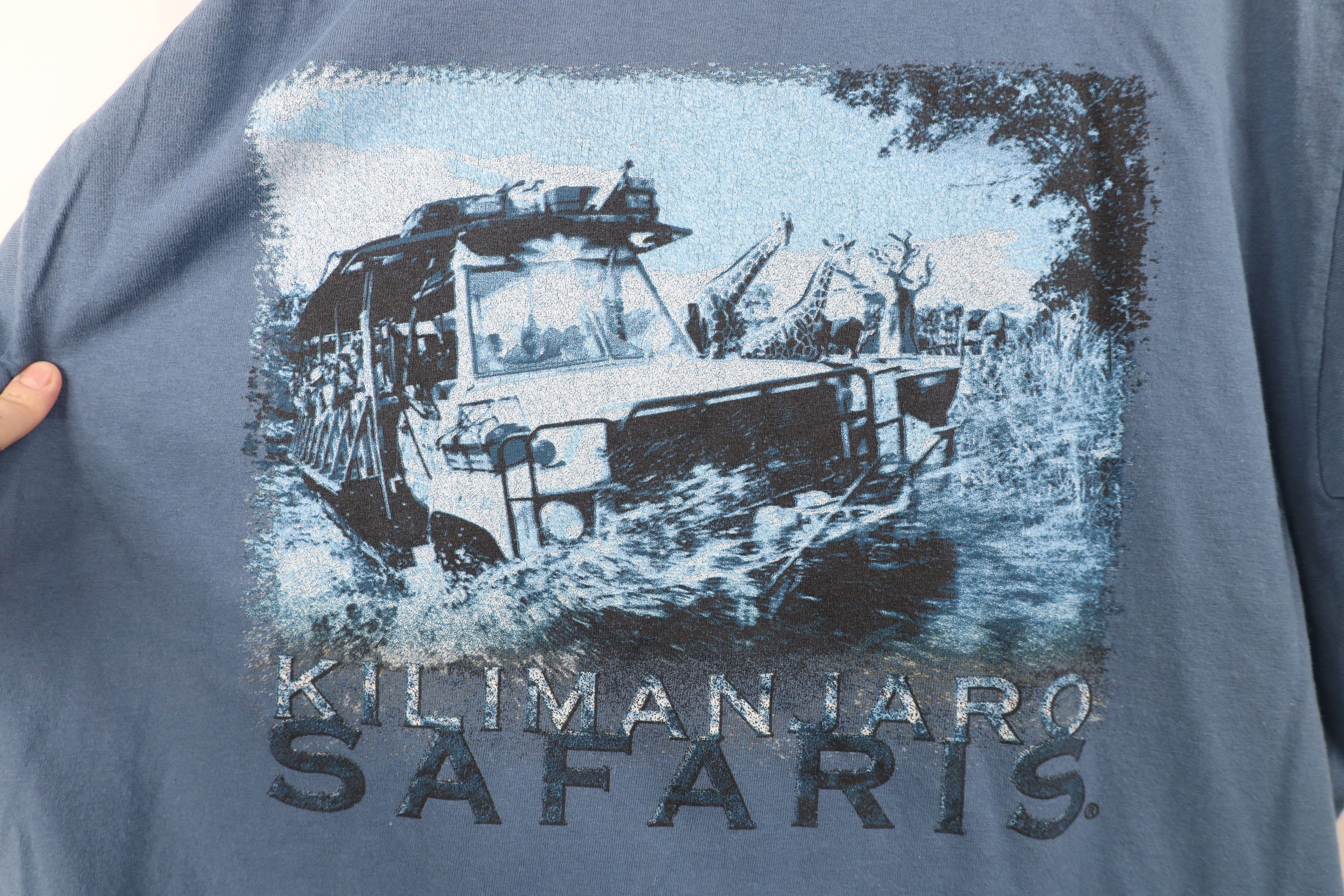 Disney Vintage 90s Y2K Disney Animal Kingdom Kilimanjaro T-Shirt Size US L / EU 52-54 / 3 - 10 Thumbnail