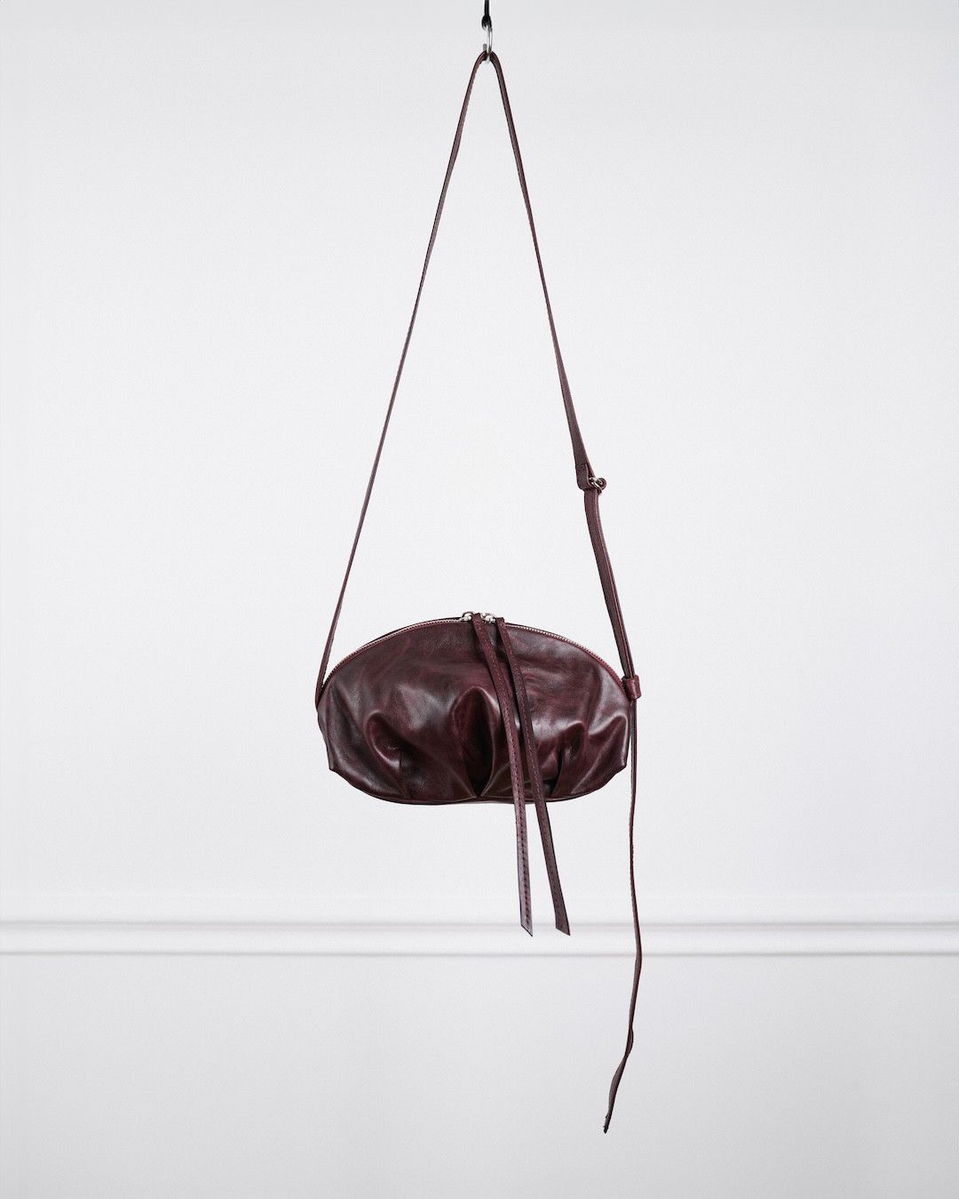 Other BURGUNDY EMILY CALF SKIN CLUTCH Size ONE SIZE - 3 Thumbnail