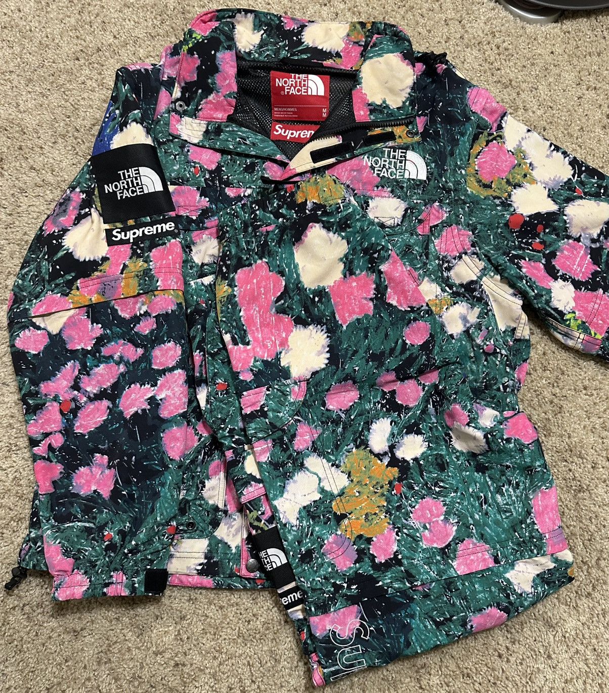 Supreme North Face Floral | Grailed