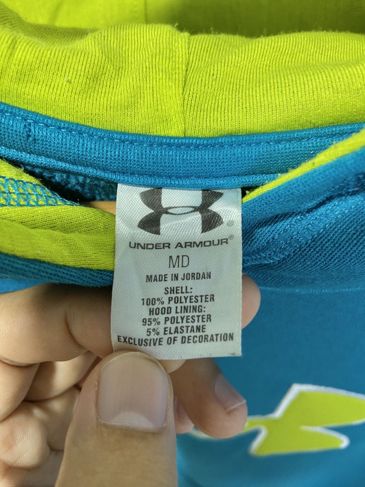 Under Armour Under Armour spellout hoodie Size US S / EU 44-46 / 1 - 7 Thumbnail
