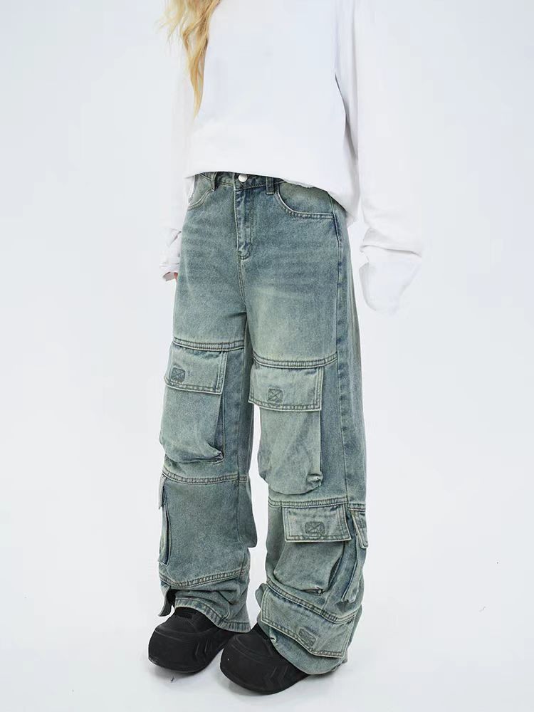 Japanese Brand × Jean Vintage Heavy Wash Workwear Jeans Size US 30 / EU 46 - 3 Thumbnail