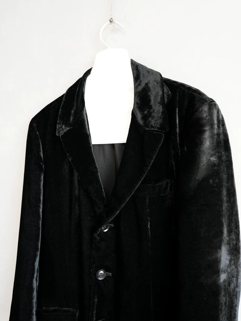 Yohji Yamamoto Yohji Yamamoto 18AW Velvet Dr.jkt coat-2505 Size US L / EU 52-54 / 3 - 4 Thumbnail