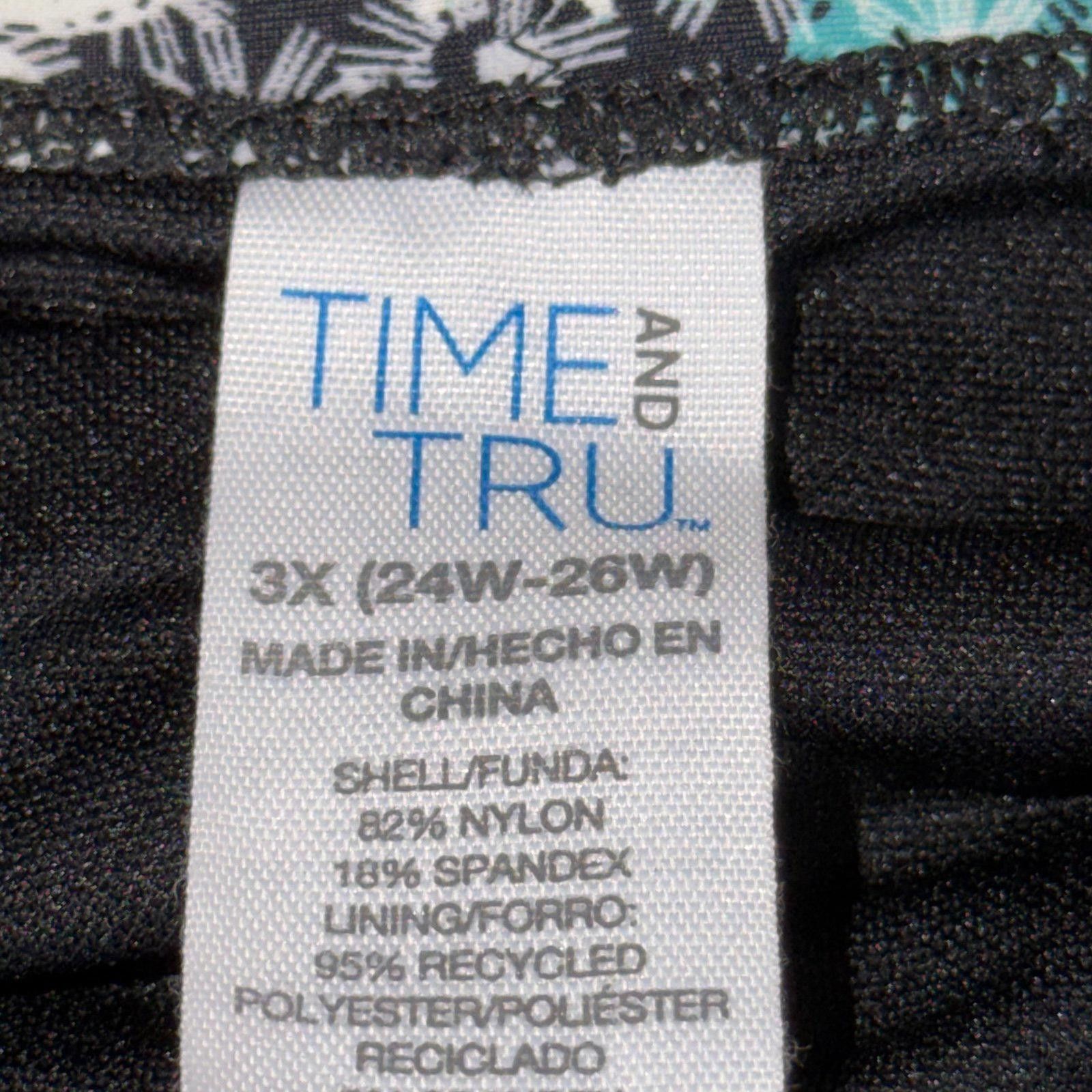Other Time & Tru 3X Bikini Bottom Size ONE SIZE - 5 Thumbnail