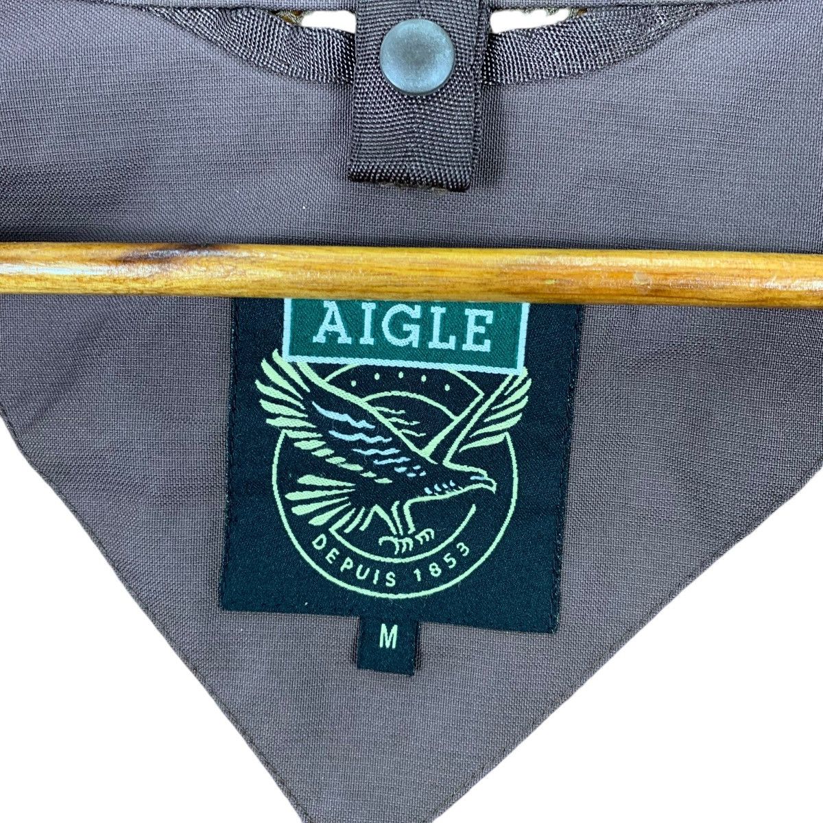 Aigle × Vintage Vintage AIGLE Outdoor Sportswear Small Logo Raincoat Jacket Size US M / EU 48-50 / 2 - 7 Thumbnail