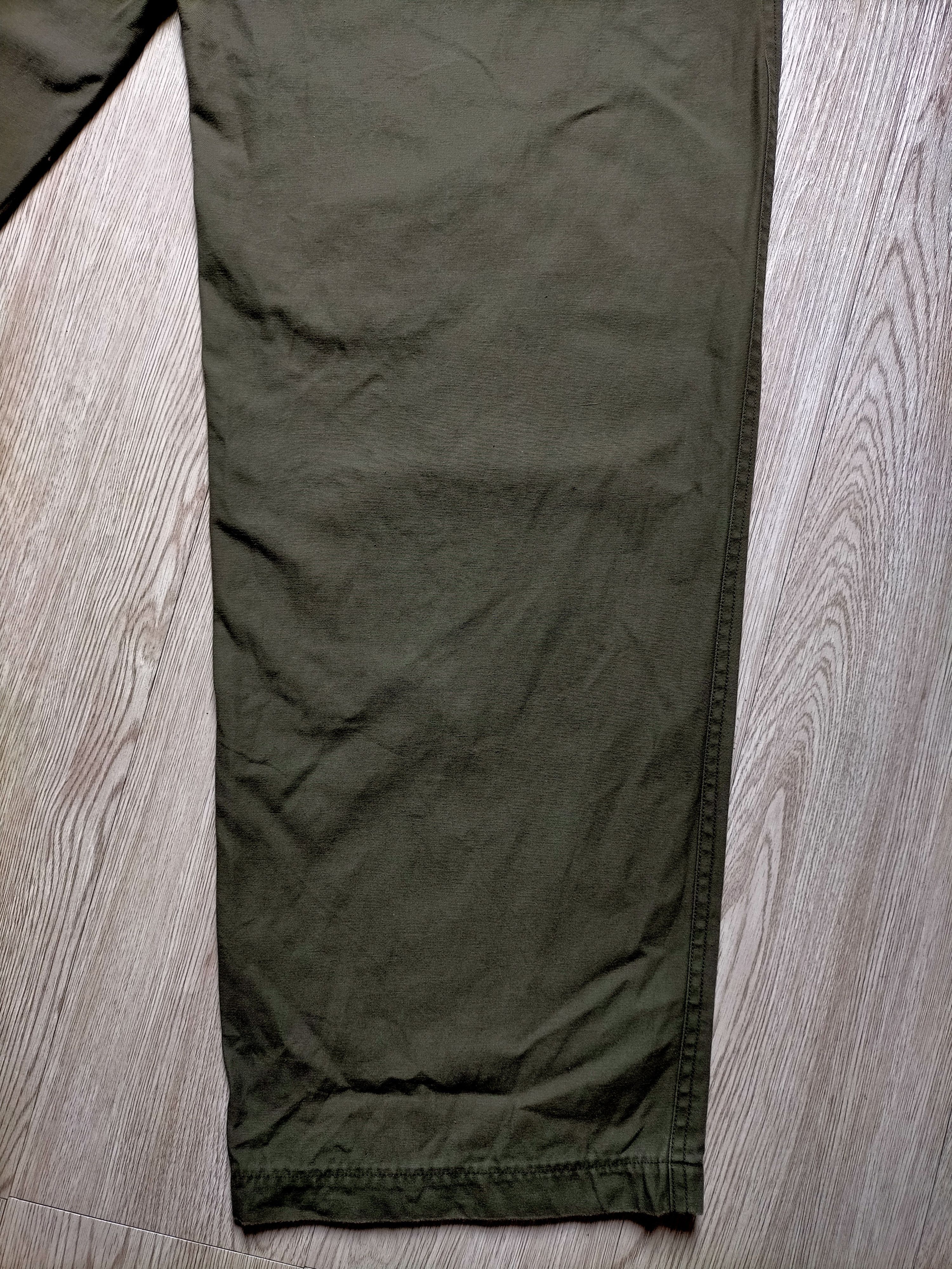 Japanese Brand Army Air Force Green Olive Monkey Pants Size US 31 - 13 Thumbnail