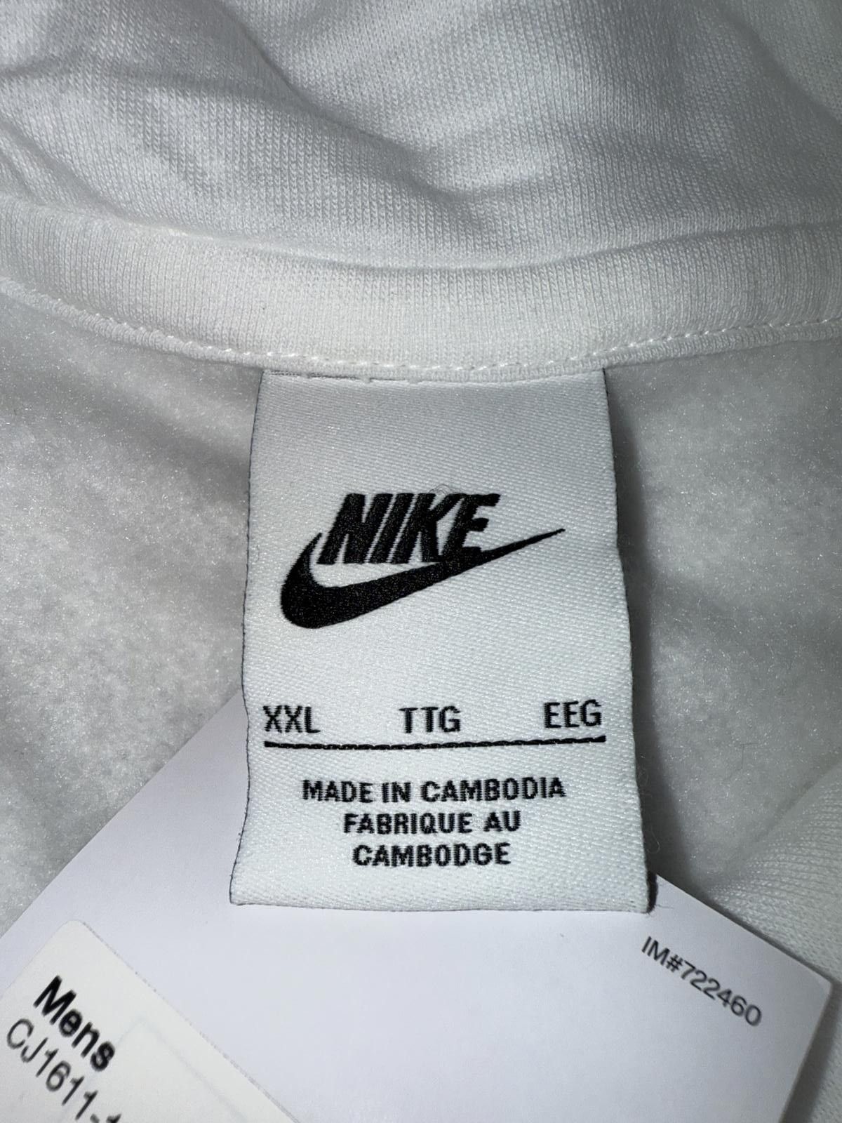 Nike Nike Mens The Best Way To Predict The Future Is To Invent Print White Sweatshirt Size US XXL / EU 58 / 5 - 7 Thumbnail