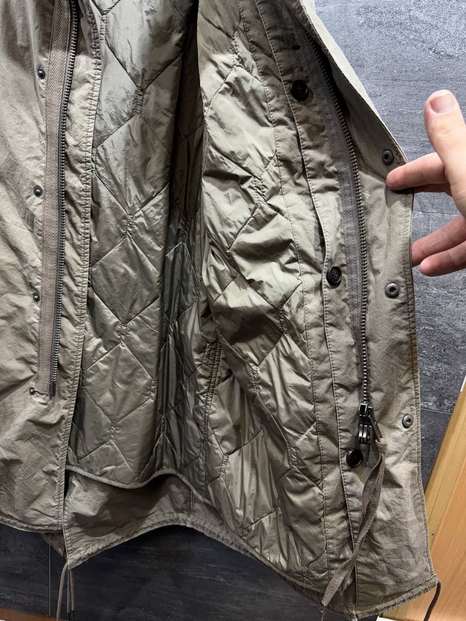 Other Mens ALLSAINTS Quilted Removable Military Jacket Coat Size US M / EU 48-50 / 2 - 15 Thumbnail
