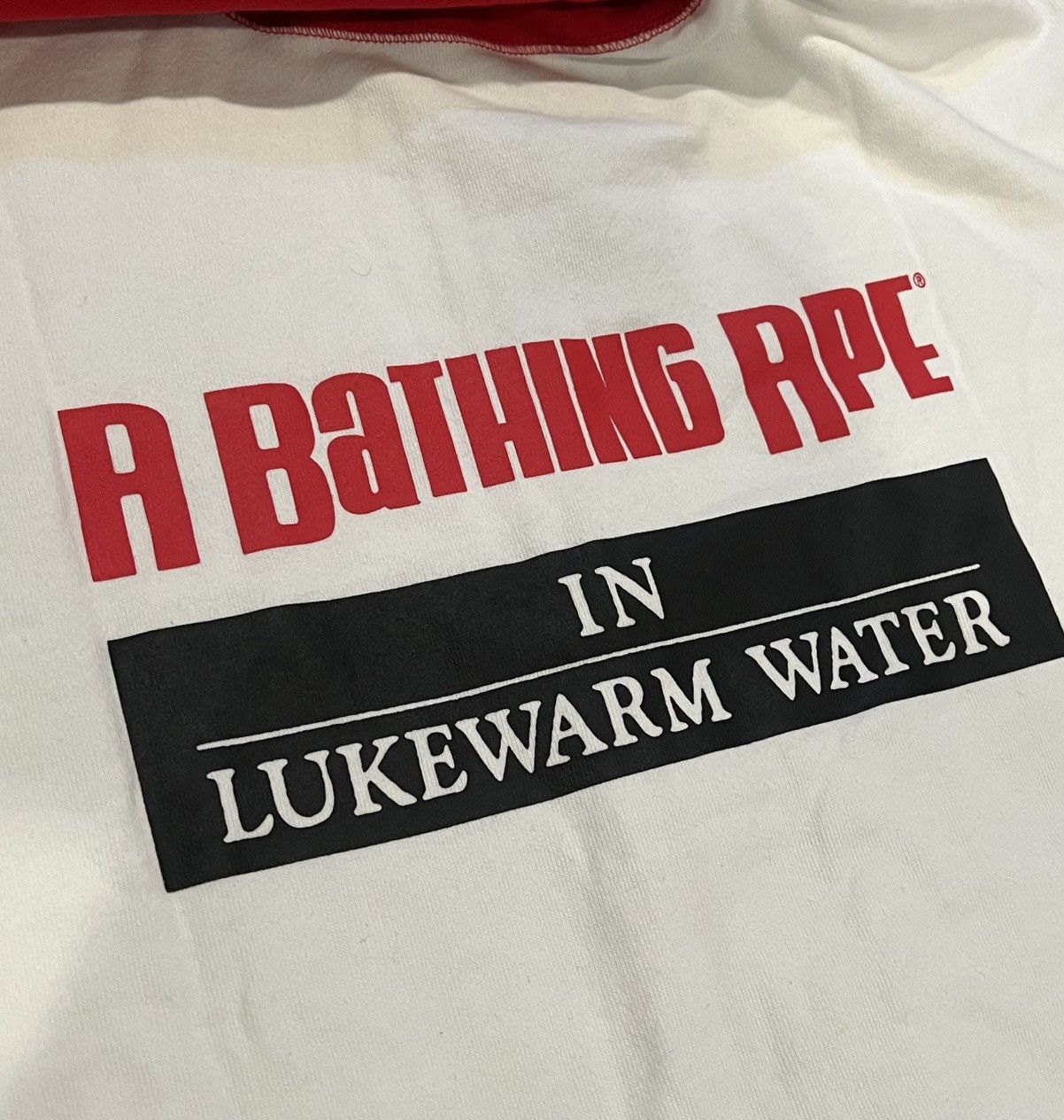 Bape White/Red Fish Full-Zip Hoodie Size US L / EU 52-54 / 3 - 4 Thumbnail