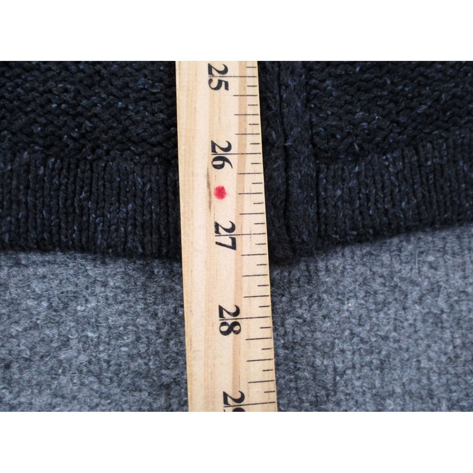 Polo Ralph Lauren Polo Ralph Lauren Sweater Men L Cable-Knit Wool Gray Full Zip, Shawl Neck, Heavy, Pockets, Thermal, Logo, Regular Fit, size L Mens Size US L / EU 52-54 / 3 - 4 Thumbnail