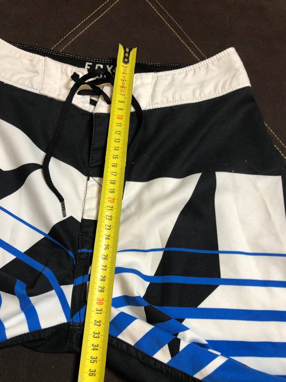 Fox Racing Fox Racing Board Shorts Adult Blue Unlined Swim Surf Logo Size US 30 / EU 46 - 7 Thumbnail