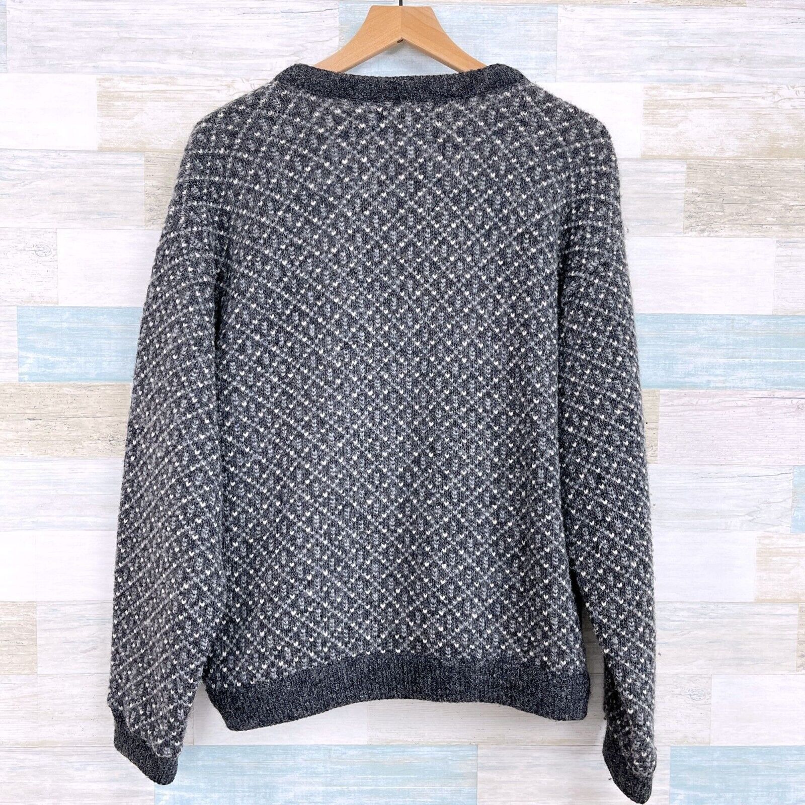 L.L. Bean LL Bean Vintage Birdseye Cardigan Sweater Norway Womens L Size L / US 10 / IT 46 - 4 Thumbnail