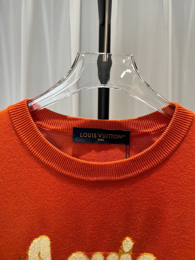 Louis Vuitton LOUIS VUITTON Coconut knit short sleeves 2501-Nextarrow Size US M / EU 48-50 / 2 - 3 Thumbnail
