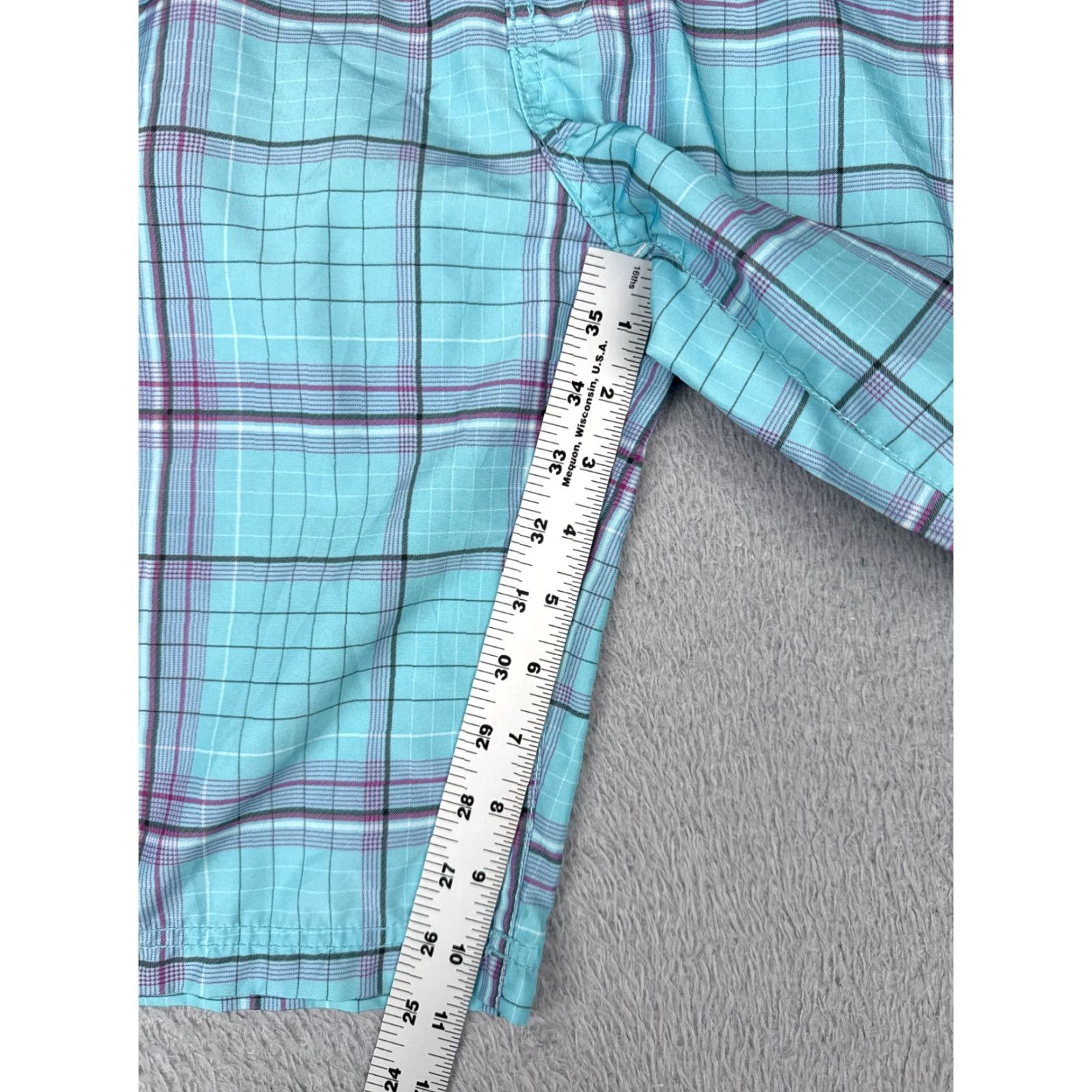 The North Face The North Face Swim Trunks Women 10 Blue Plaid 100% Polyester Beach Pool Size ONE SIZE - 6 Thumbnail