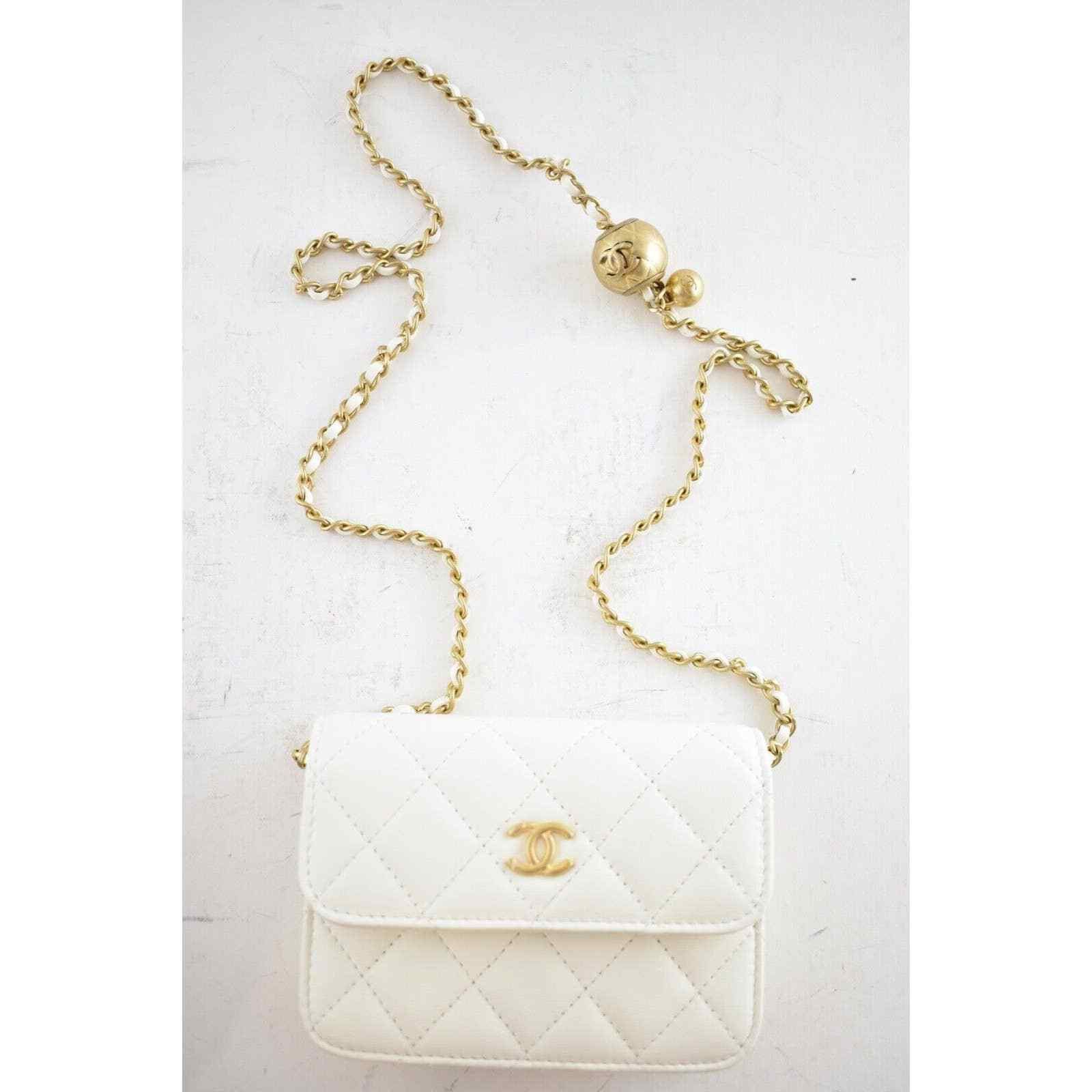 Chanel Chanel Clutch Mini Chain Classic Gold Card Belt Waist Bag Size ONE SIZE - 2 Thumbnail
