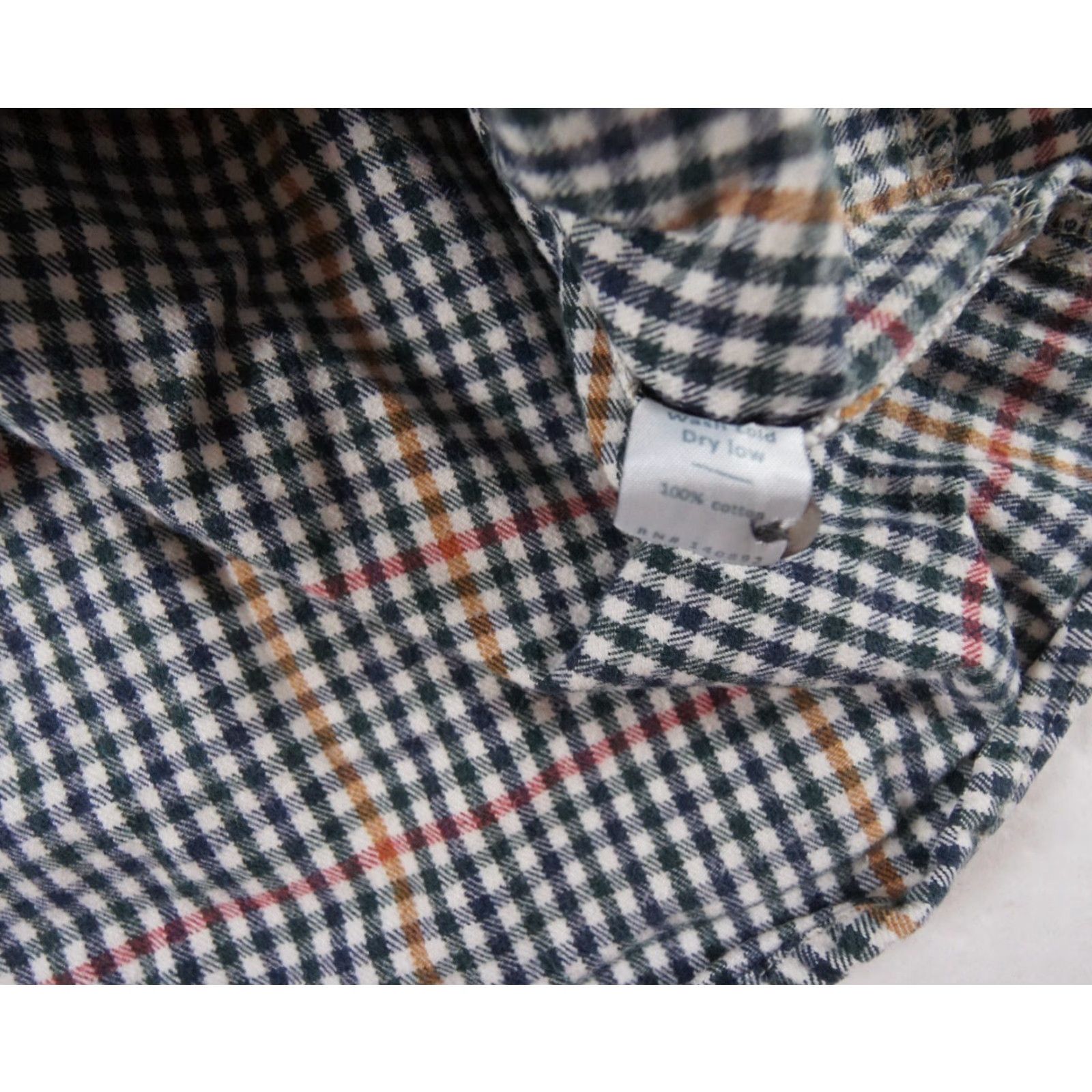 Marine Layer Marine Layer Women's Flannel Shirt Large Button Down Long Sleeve Multicolor Check Casual Size L / US 10 / IT 46 - 7 Thumbnail