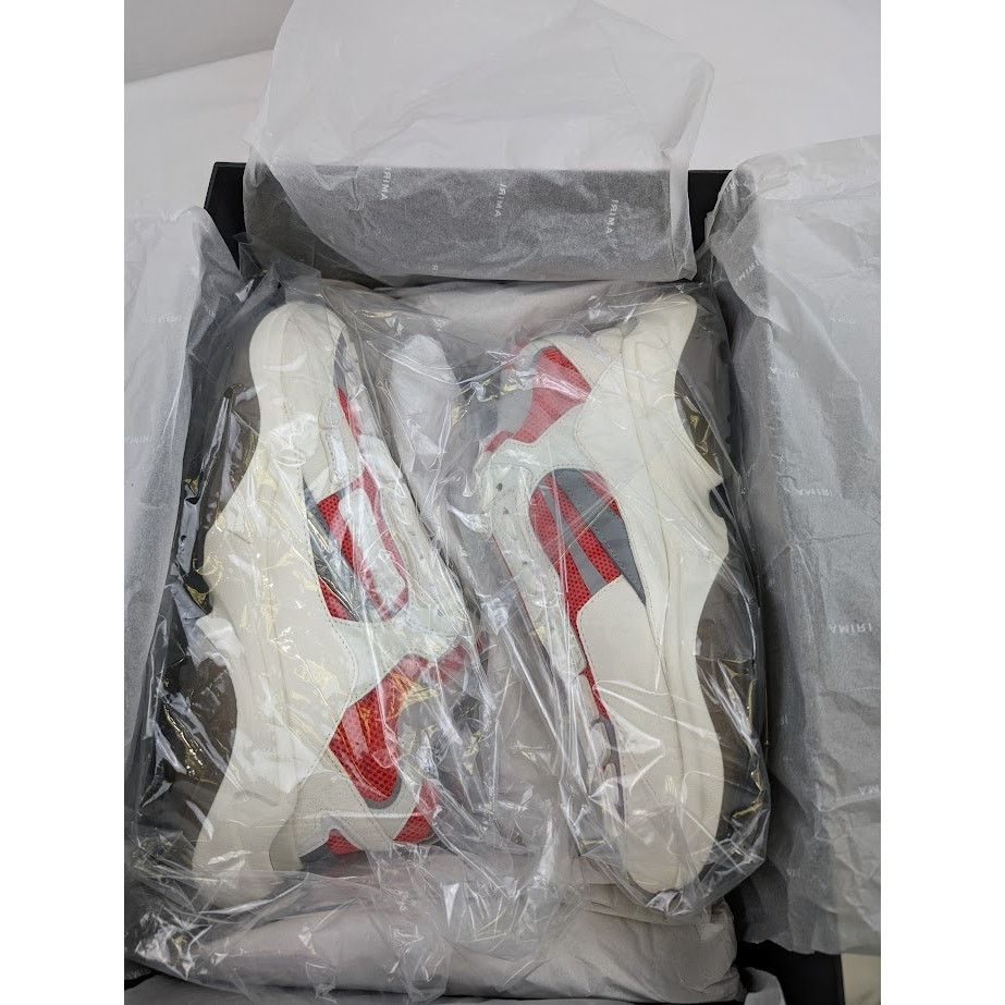 Amiri o1rshd1 Bone Runners in Red/White Size US 12 / EU 45 - 24 Thumbnail