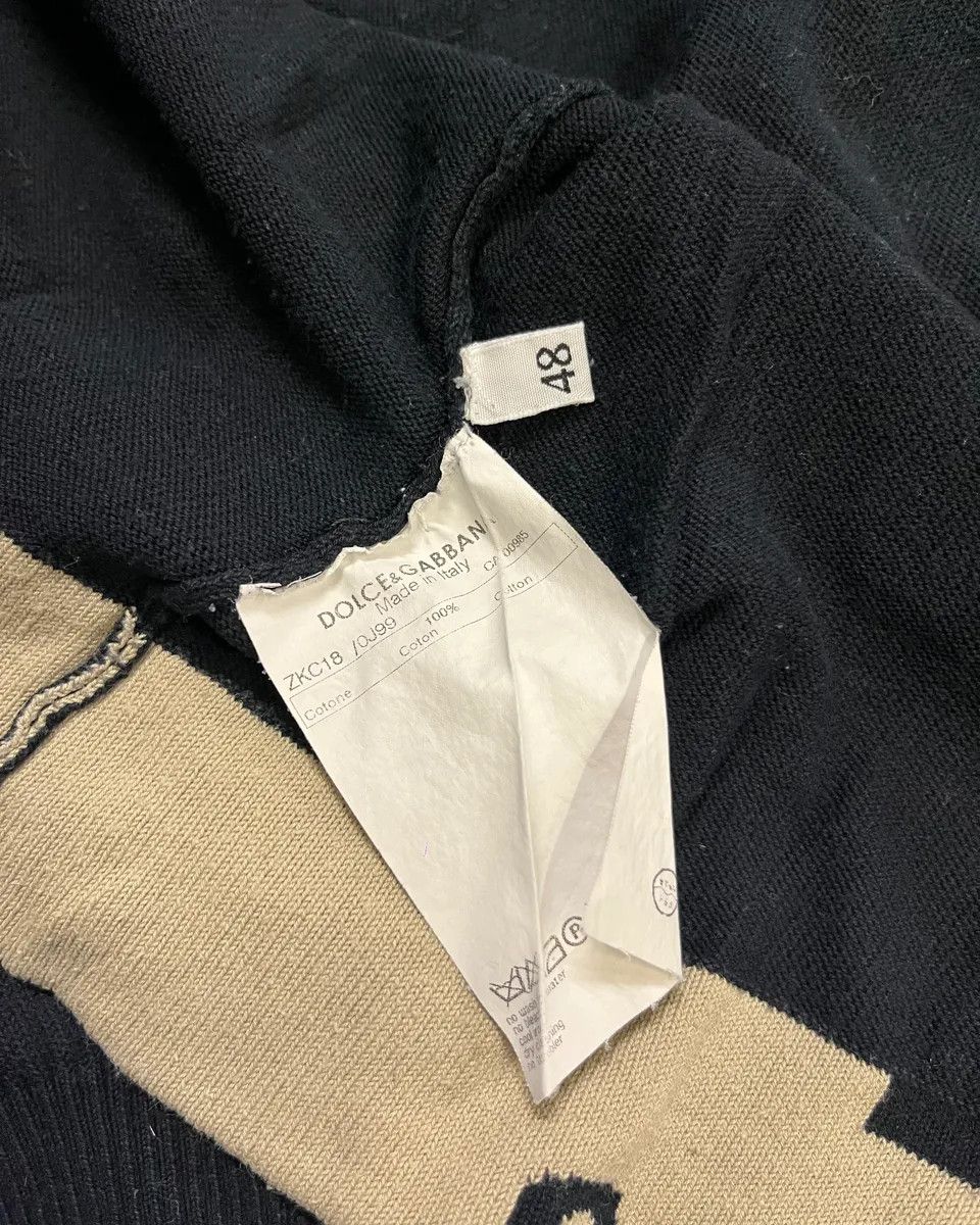 Dolce & Gabbana AW2005 Dolce & Gabbana Logo Black Zip Up Sweater Size US M / EU 48-50 / 2 - 10 Thumbnail