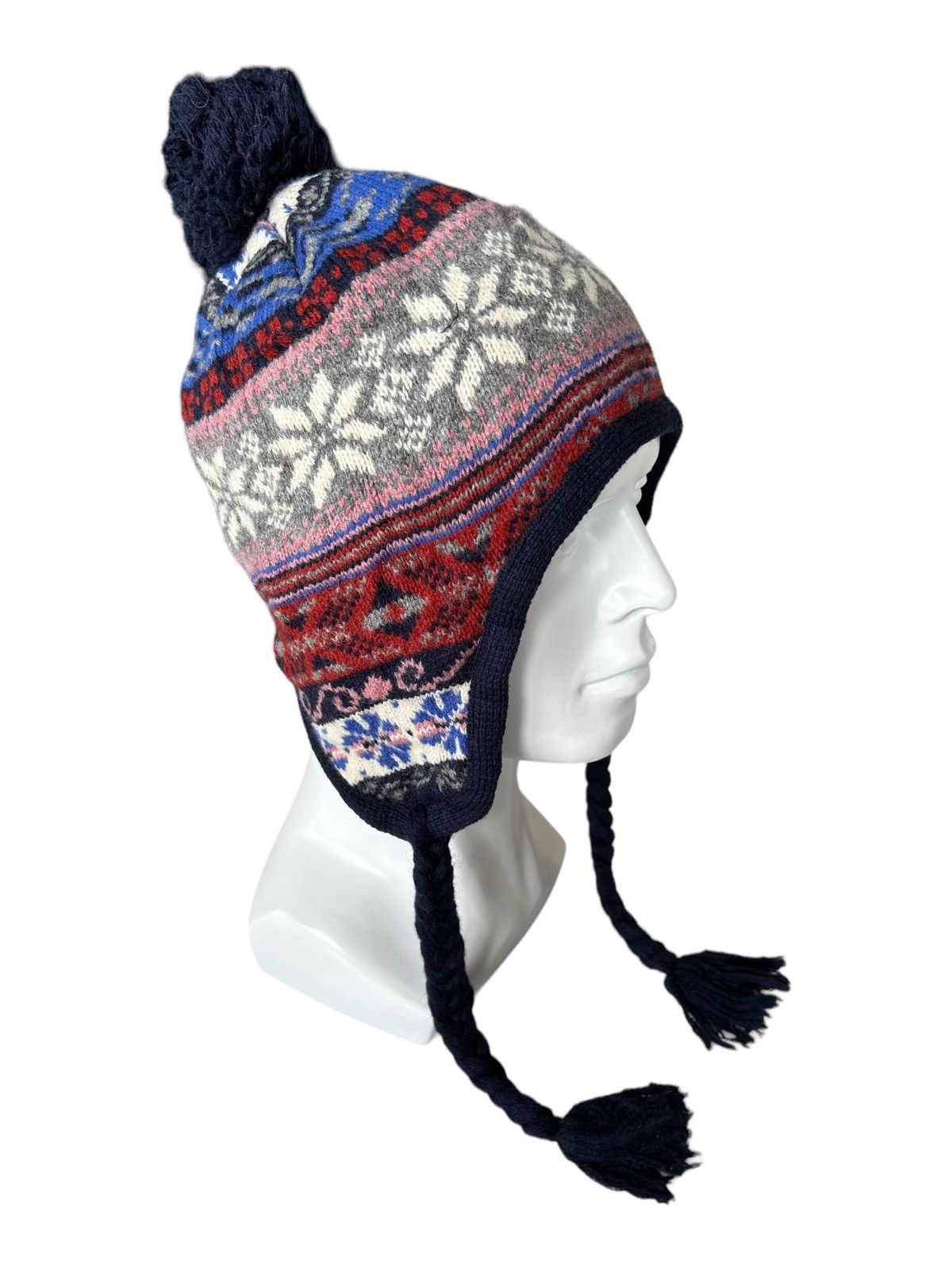 14th Addiction × Japanese Brand Eigle Navajo Design Beanie Hats Size ONE SIZE - 1 Thumbnail