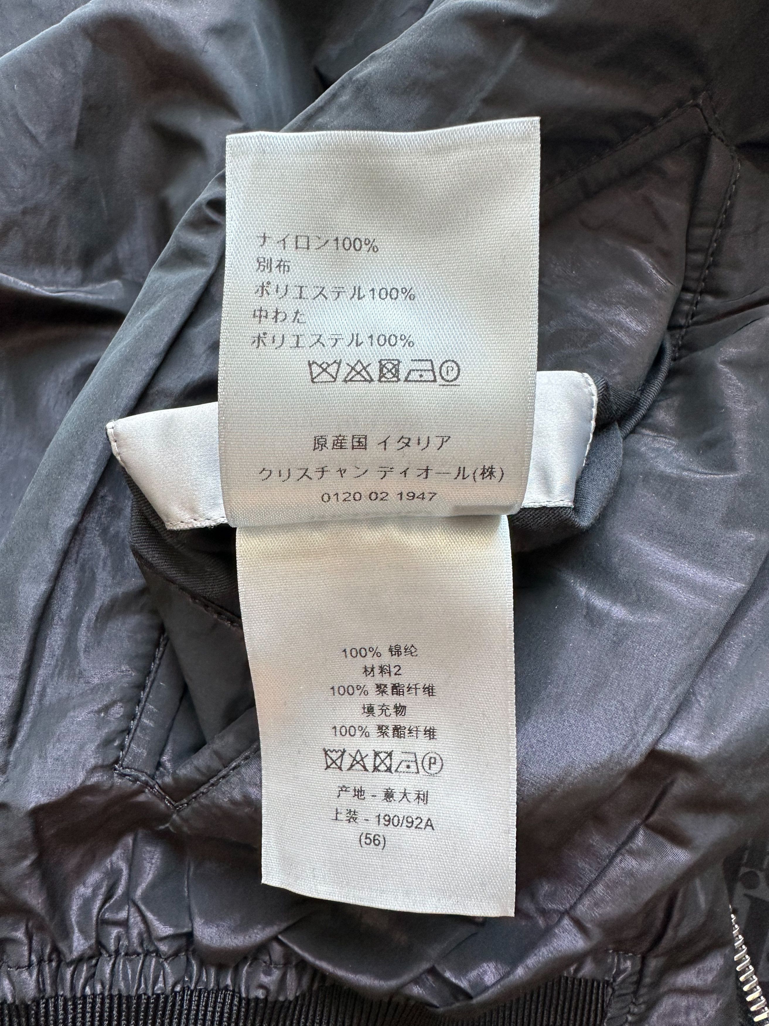 Dior Dior Oblique Black Bomber Jacket Size US XXL / EU 58 / 5 - 4 Thumbnail