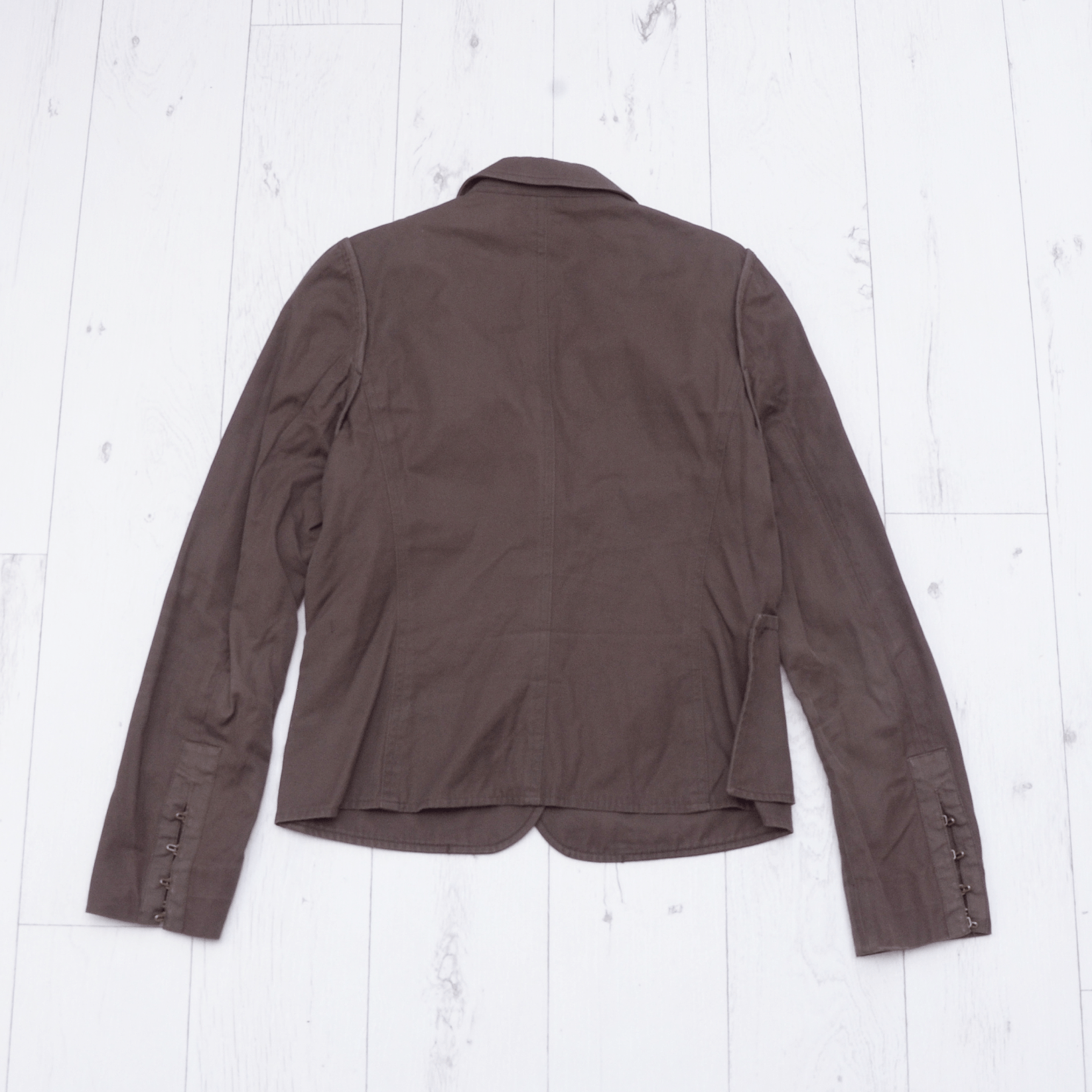 Gucci × Vintage Vintage Gucci Women’s Blazer Cotton Size 42 Luxury Italy Size S / US 4 / IT 40 - 10 Thumbnail