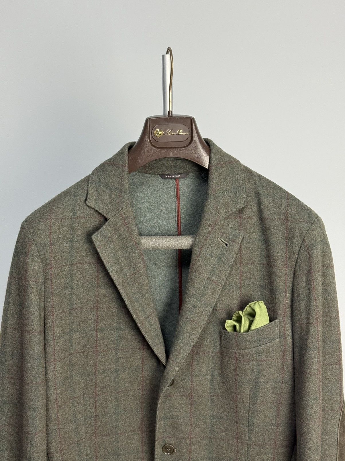 Loro Piana Loro Piana Baby Cashmere Jacket Suede Elbow Patches Voyager Size US L / EU 52-54 / 3 - 7 Thumbnail