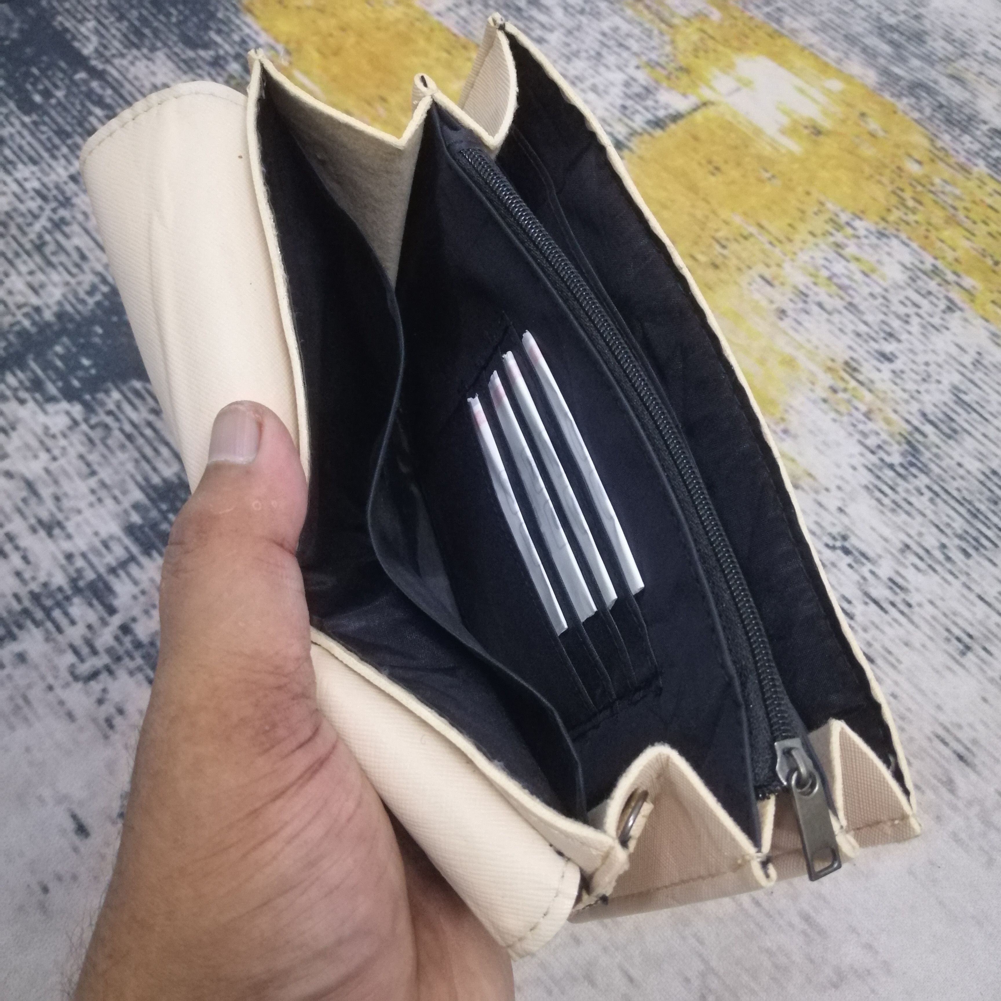 Y's Vintage Yohji Yamamoto Y's Sling Wallet Size ONE SIZE - 15 Thumbnail