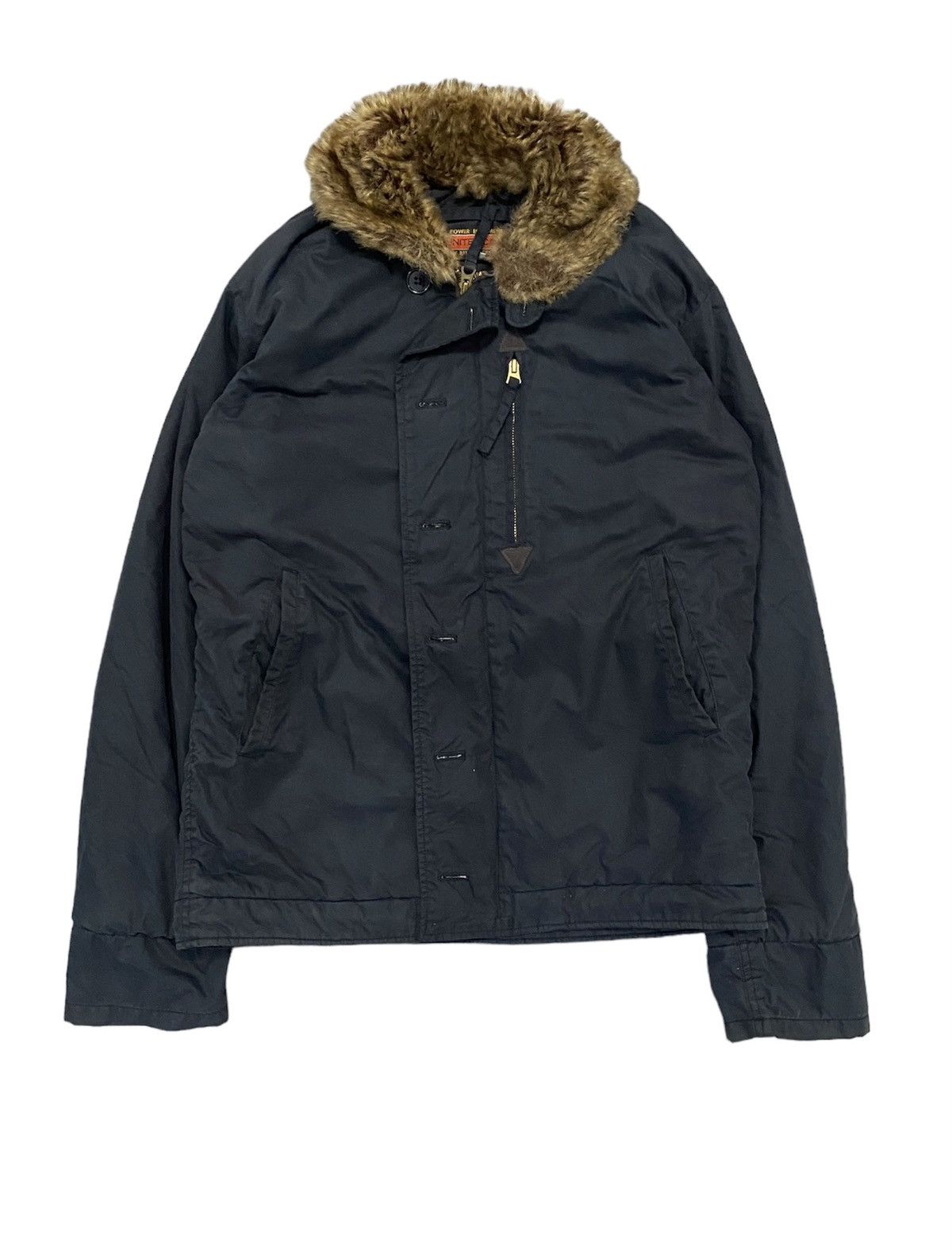 Buzz Rickson's Vtg BUZZ RICKSON United car Jacket padded fur Size US M / EU 48-50 / 2 - 1 Thumbnail