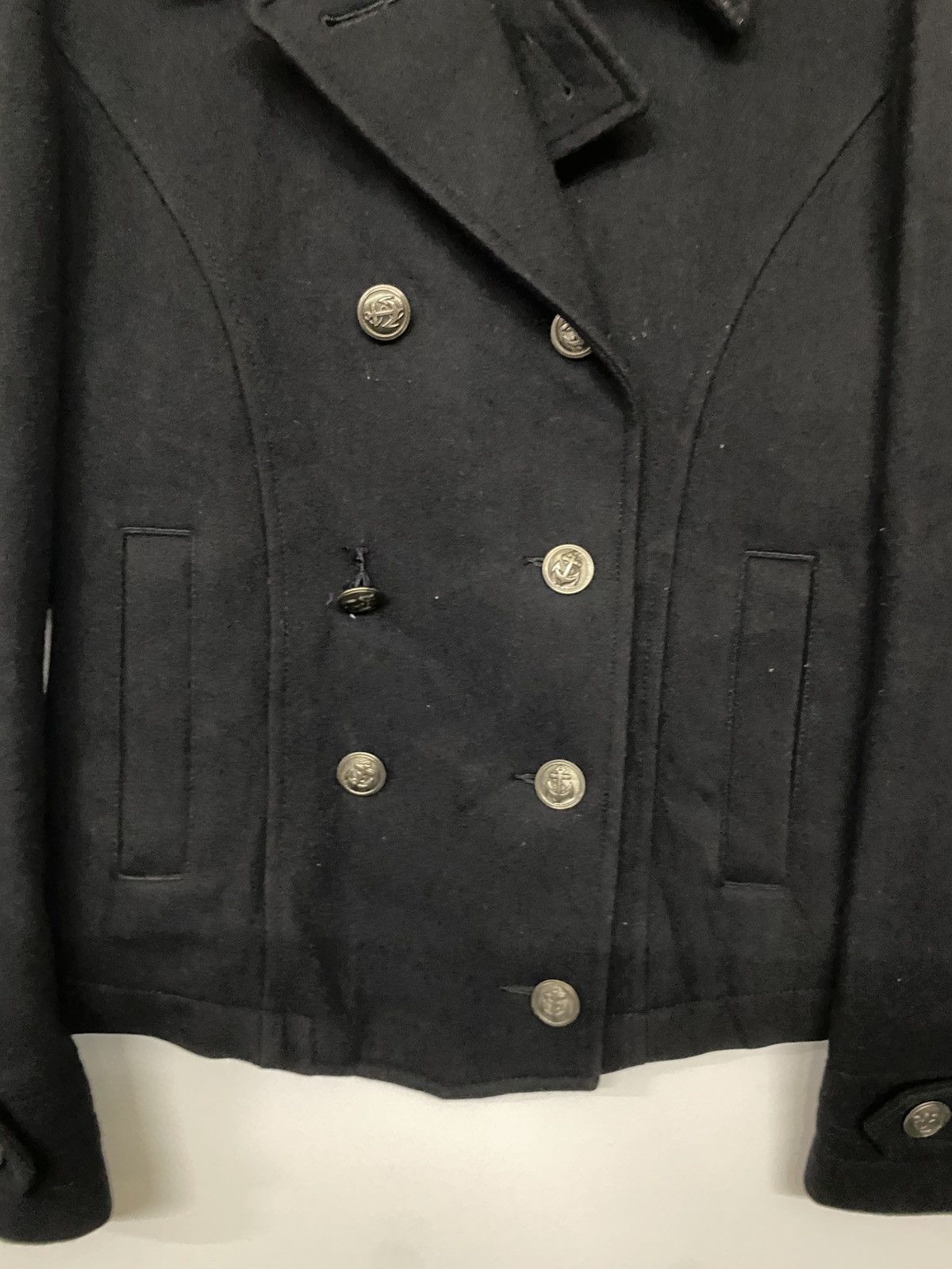 PPFM PPFM Double Breasted Peacot Wool Jacket Size US S / EU 44-46 / 1 - 10 Thumbnail