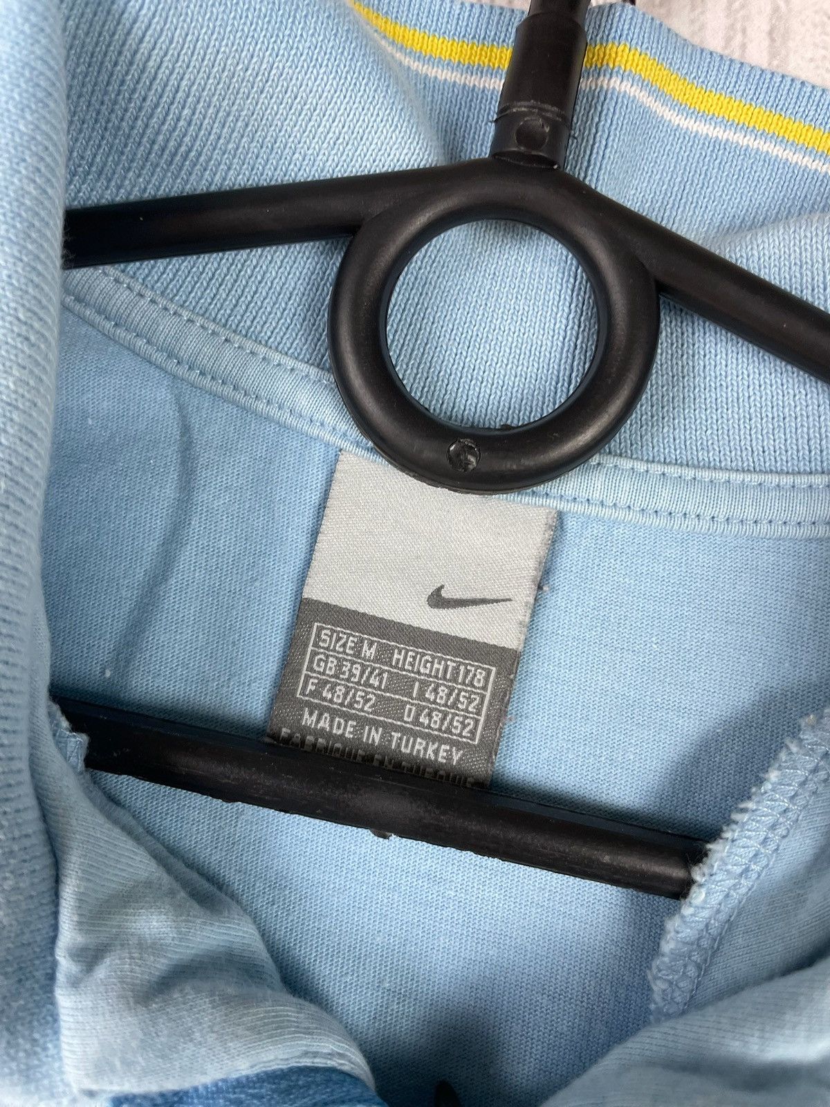 Nike Vintage Nike polo logo rare size M blue line Size US M / EU 48-50 / 2 - 3 Thumbnail