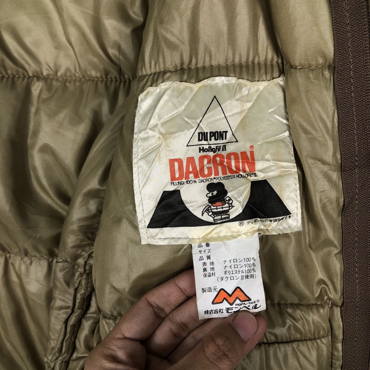 DuPont 🔥90’s Vintage Light Puffer Down Jacket Racing Dupont Dacron Size US M / EU 48-50 / 2 - 14 Thumbnail