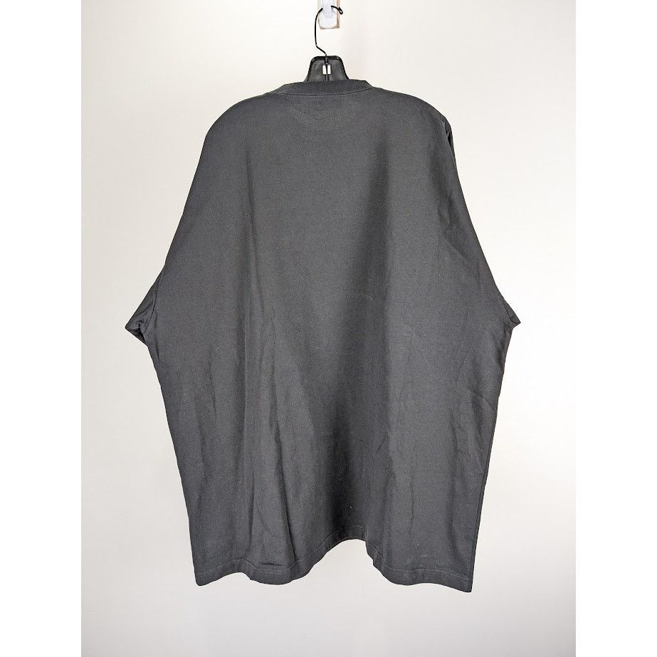 Balenciaga o1rshd1 Long Sleeve T-Shirt in Black Size US XL / EU 56 / 4 - 10 Thumbnail