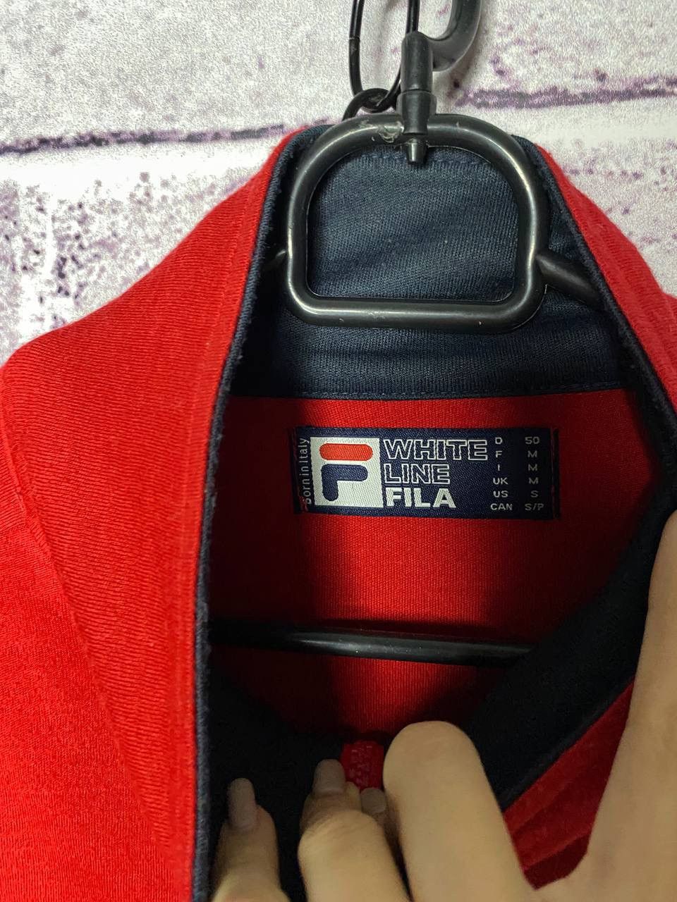 Fila MENS Vintage Fila blouse with a zipper Size US M / EU 48-50 / 2 - 3 Thumbnail