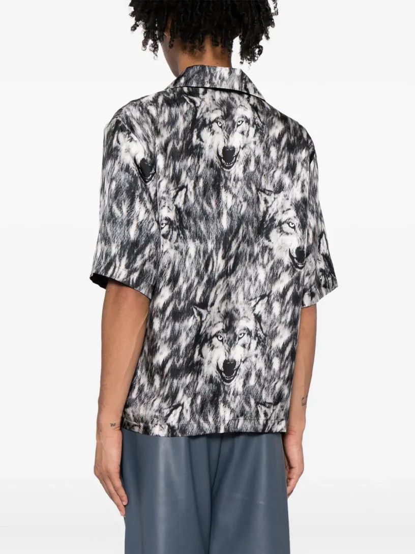 Amiri o1y0525 Patterned Shirt in Black/White Size US XL / EU 56 / 4 - 4 Thumbnail