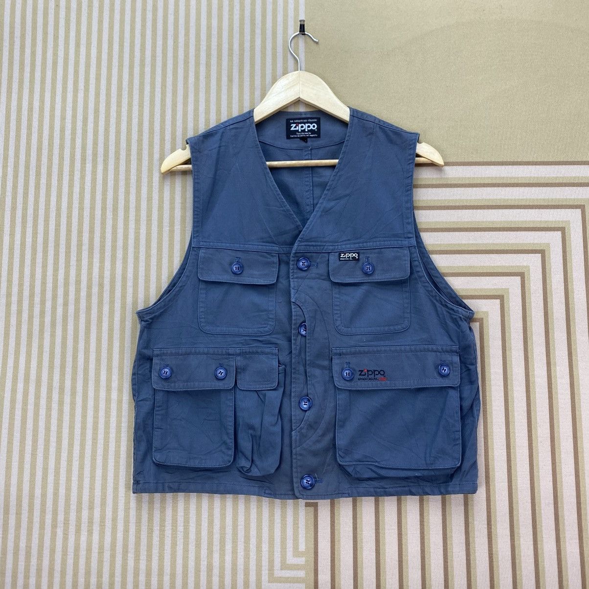 Zippo 🫶Vintage Zippo Multi Pocket Vest Size US M / EU 48-50 / 2 - 1 Thumbnail
