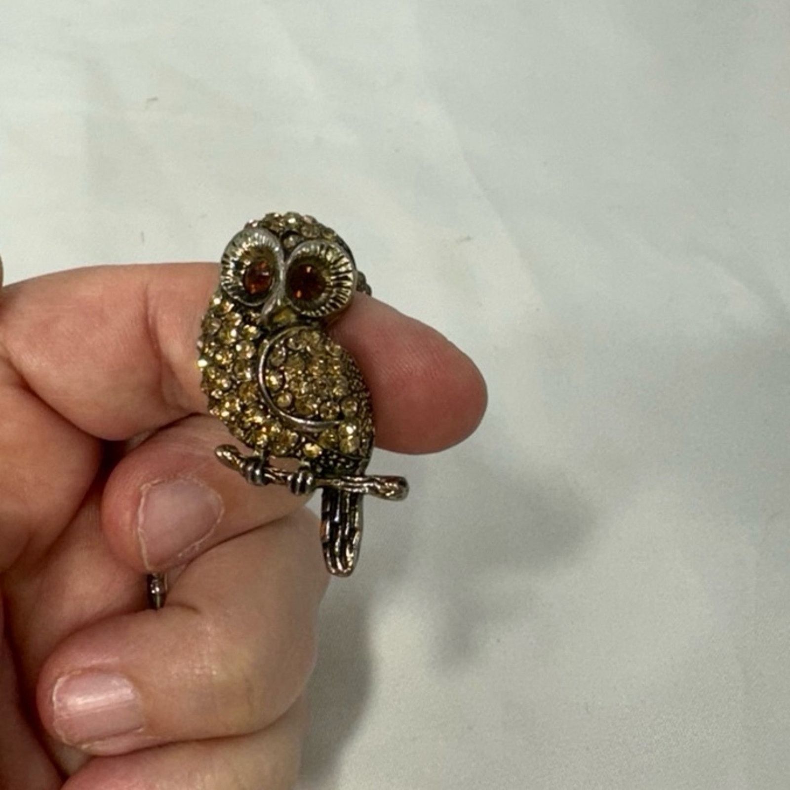NBDN Nobrandedon Owl stretch ring Size ONE SIZE - 3 Thumbnail