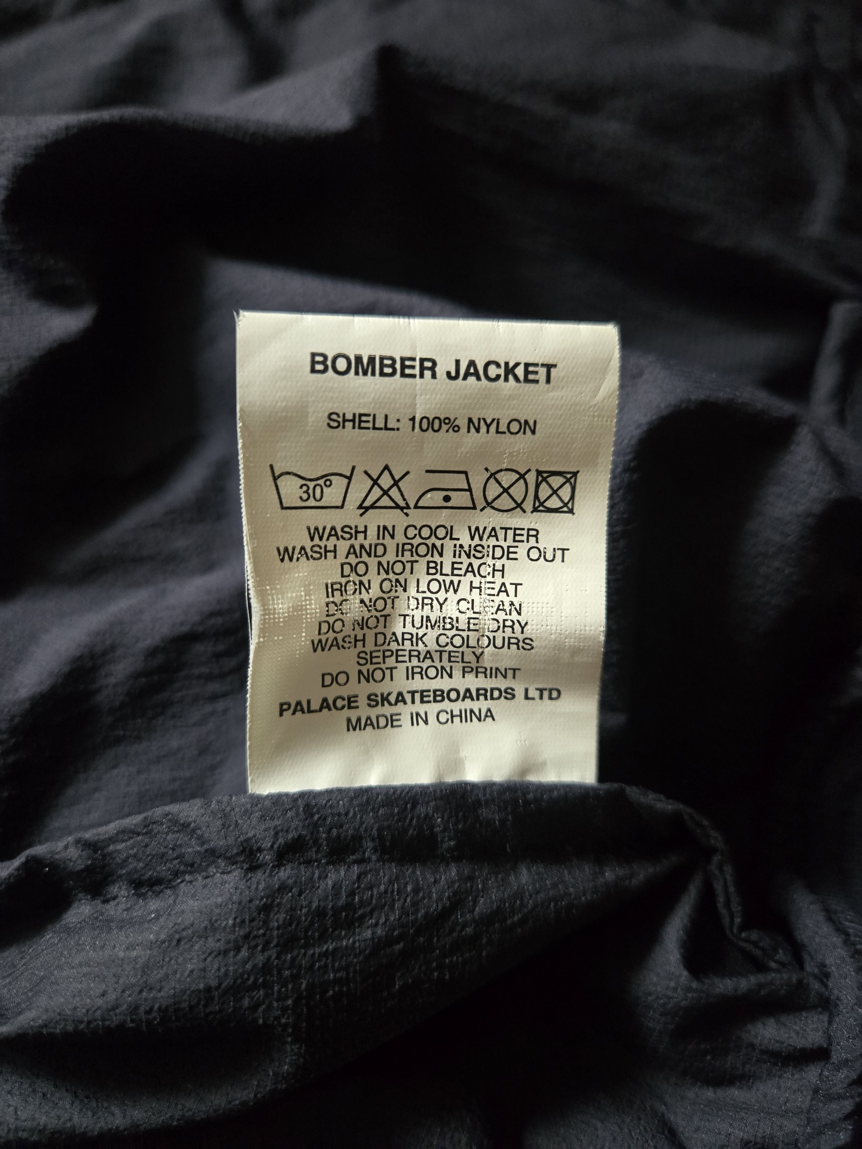 Palace Palace Ss16 L Indigo Bomber Jacket Size US L / EU 52-54 / 3 - 6 Thumbnail