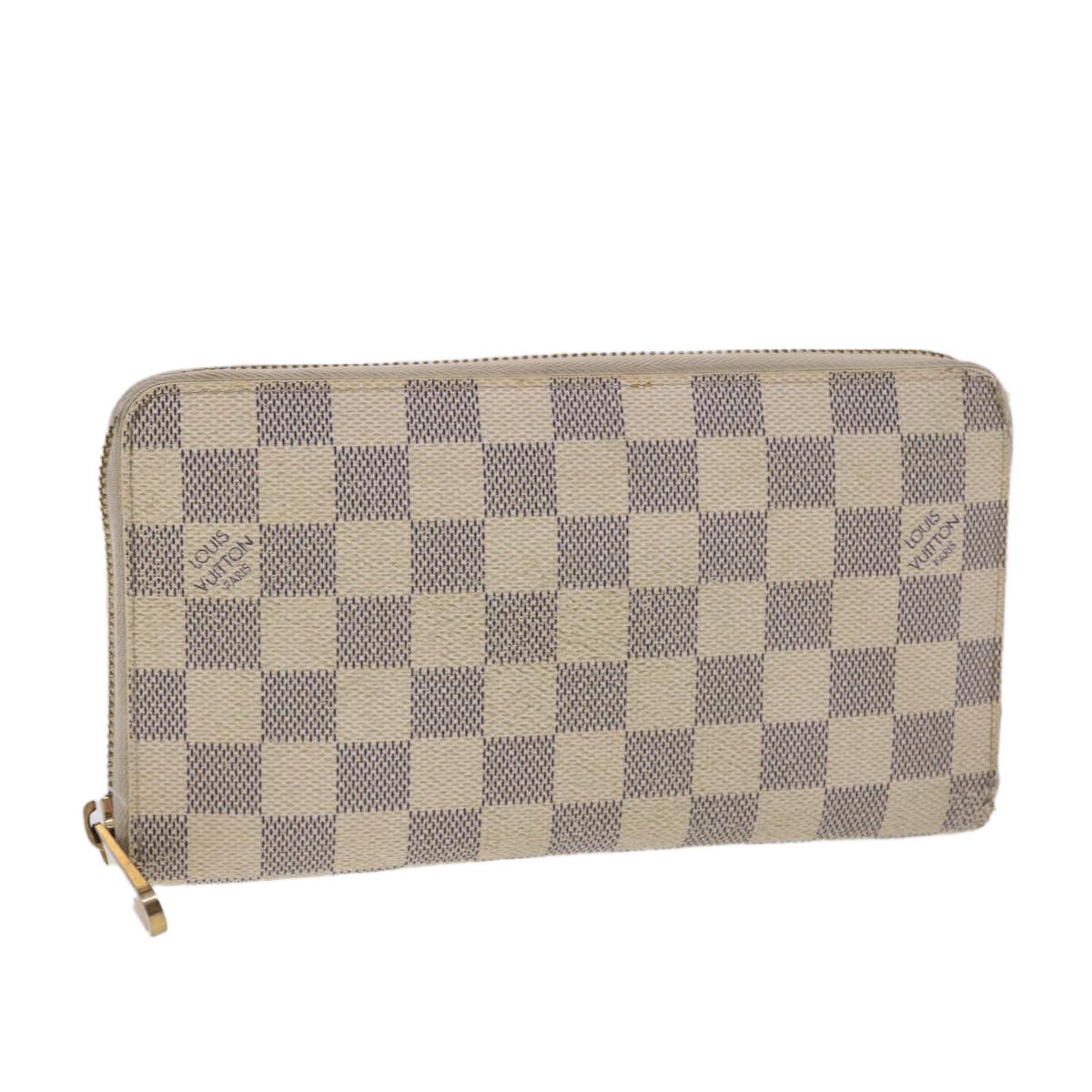 LOUIS VUITTON Tri-fold wallet N63068 Portefeuille Alexandra Damier Azur  Canvas