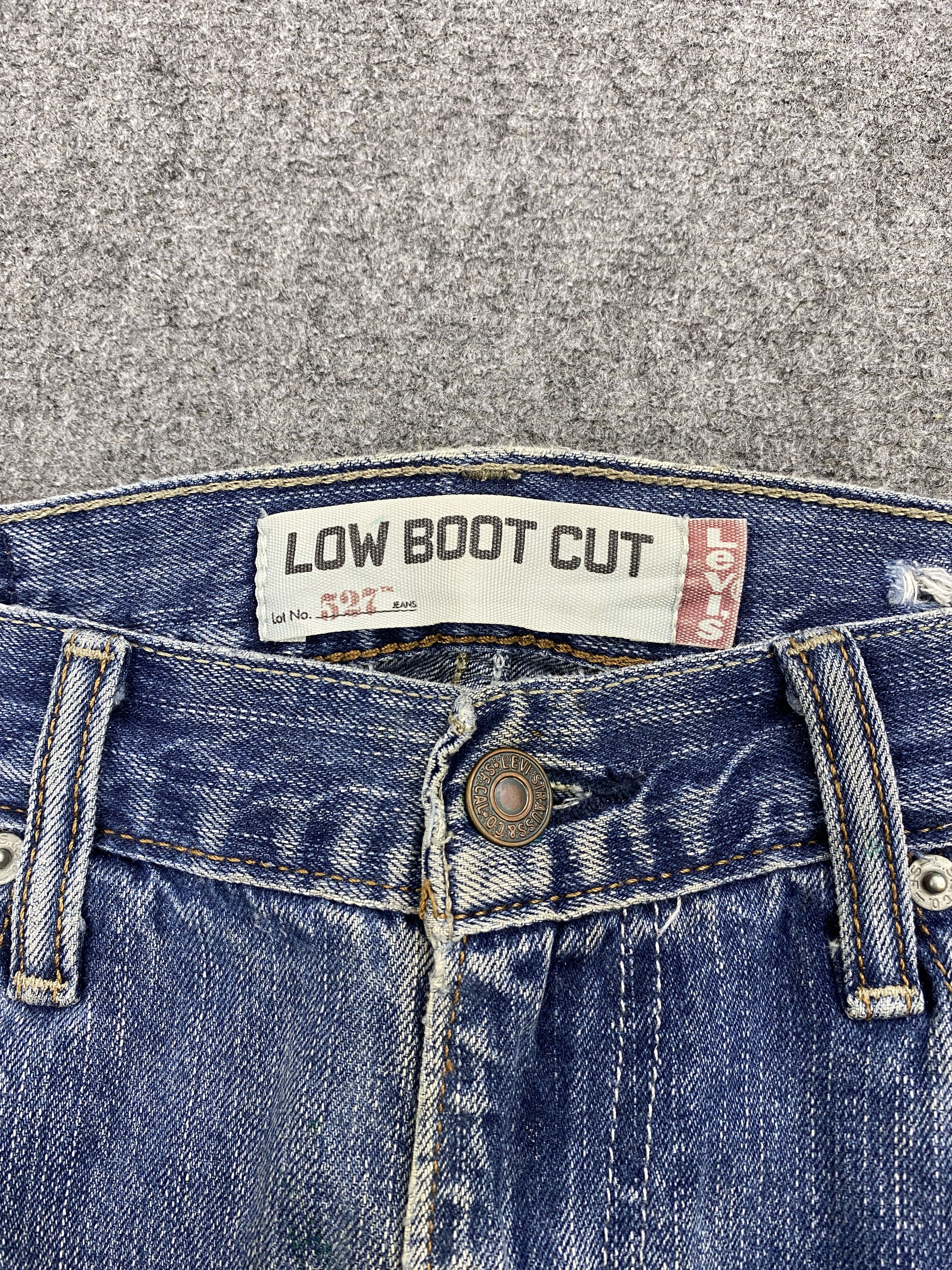 Levi's × Vintage Vintage Levi's 527 Flared Bootcut Denim Jeans Size US 31 - 7 Thumbnail