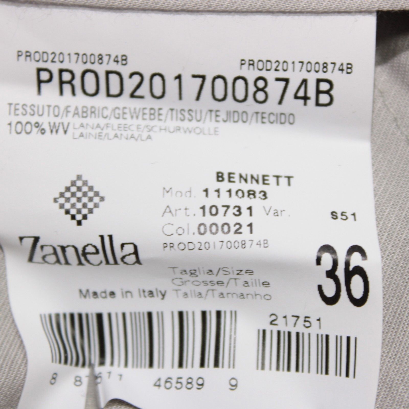 Zanella Zanella New with tags Dress Pants Size 36 US In Gray Size US 36 / EU 52 - 9 Thumbnail