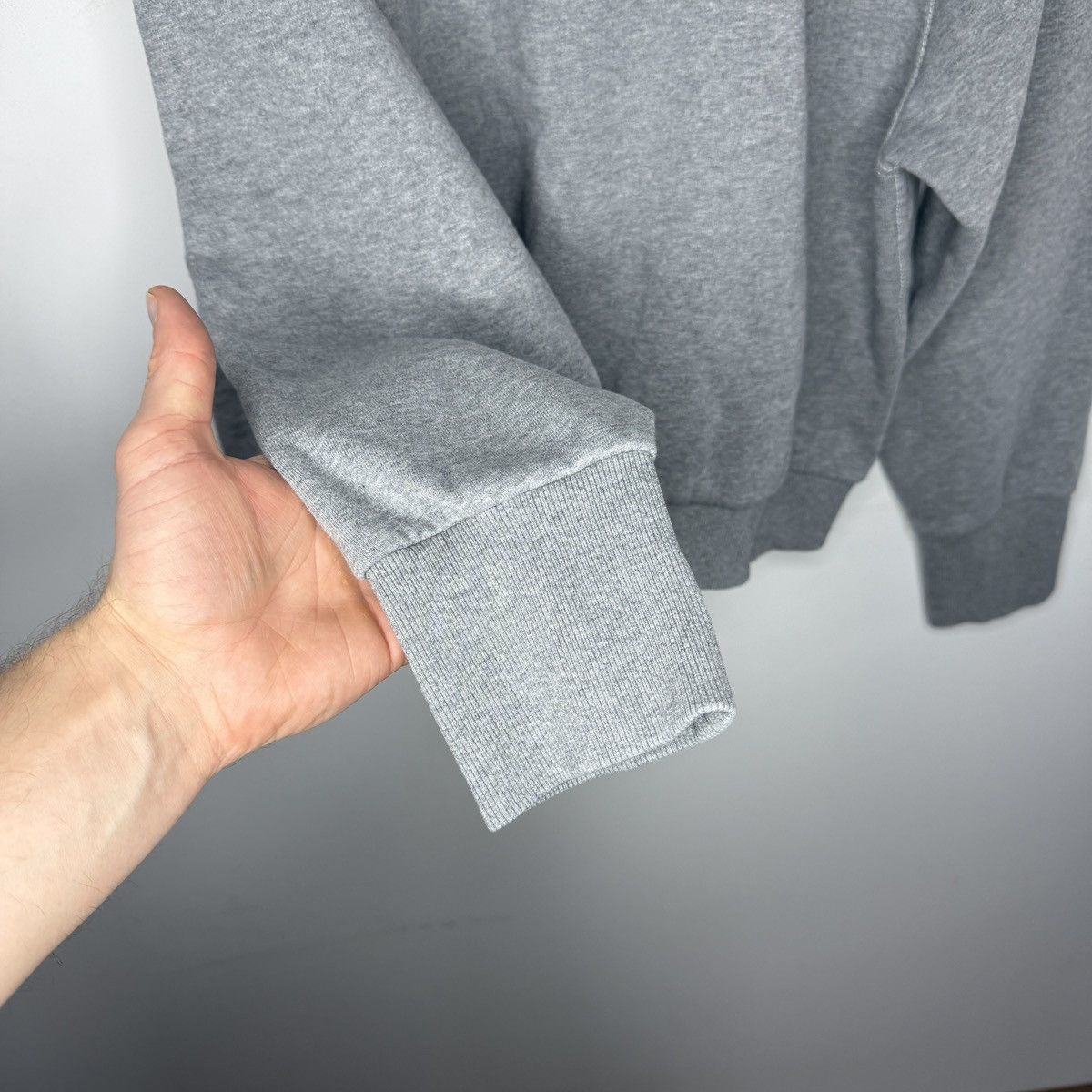 Burberry Burberry Gray Sweatshirt Spellout Logo Size M / US 6-8 / IT 42-44 - 10 Thumbnail