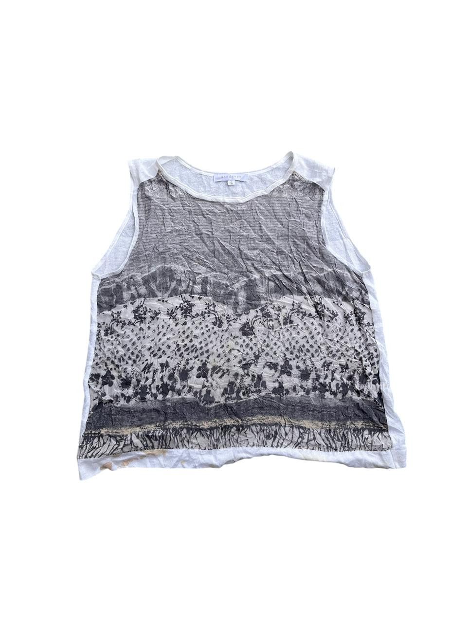 Beauty Beast Tanktop Margaret Silk Art Print Botegga Style Size S / US 4 / IT 40 - 1 Thumbnail