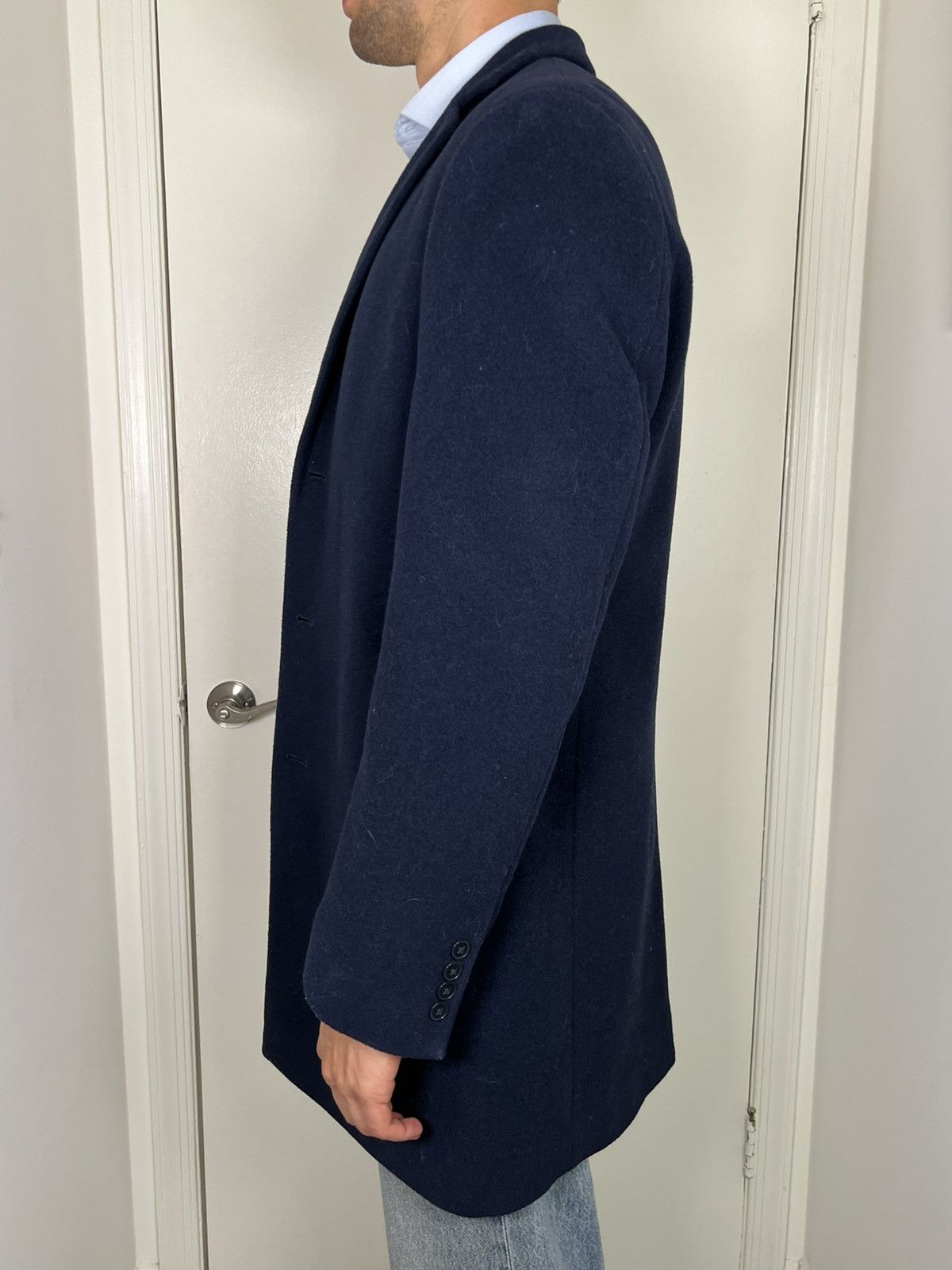 Calvin Klein Navy Blue Calvin Klein Peacoat Size US L / EU 52-54 / 3 - 2 Thumbnail