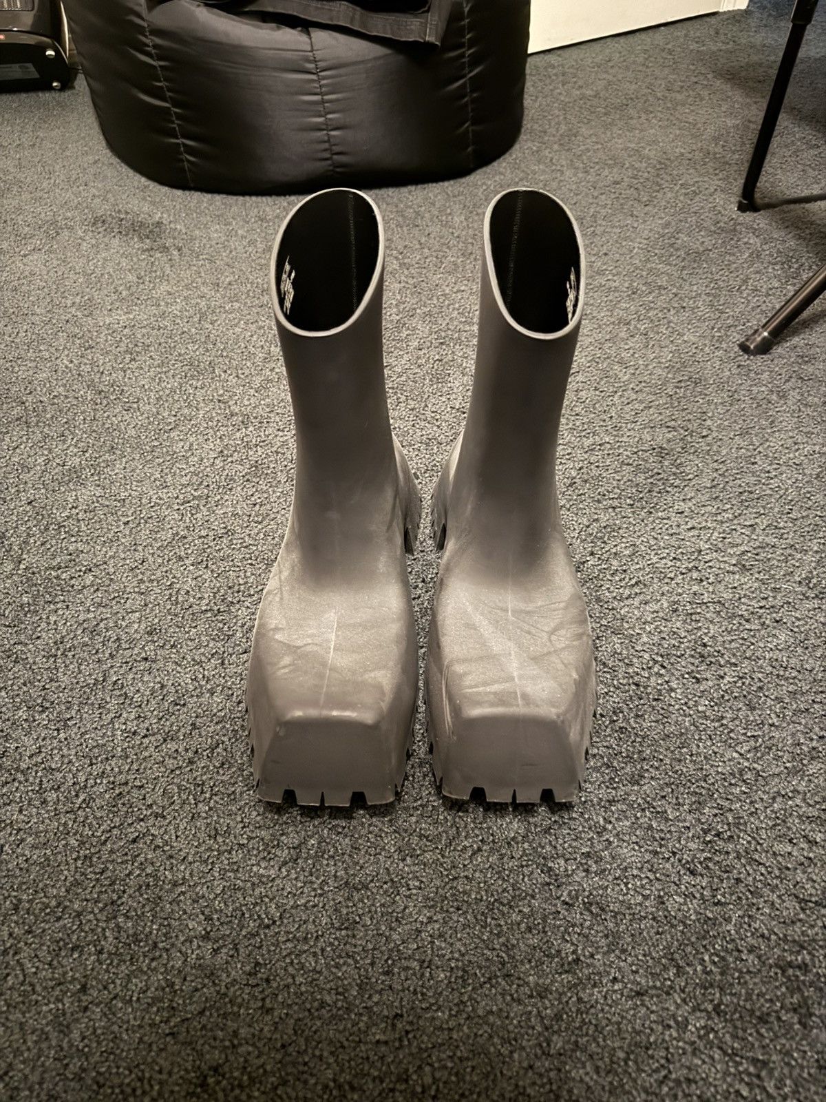 Balenciaga Balenciaga Trooper Boots Black | Grailed