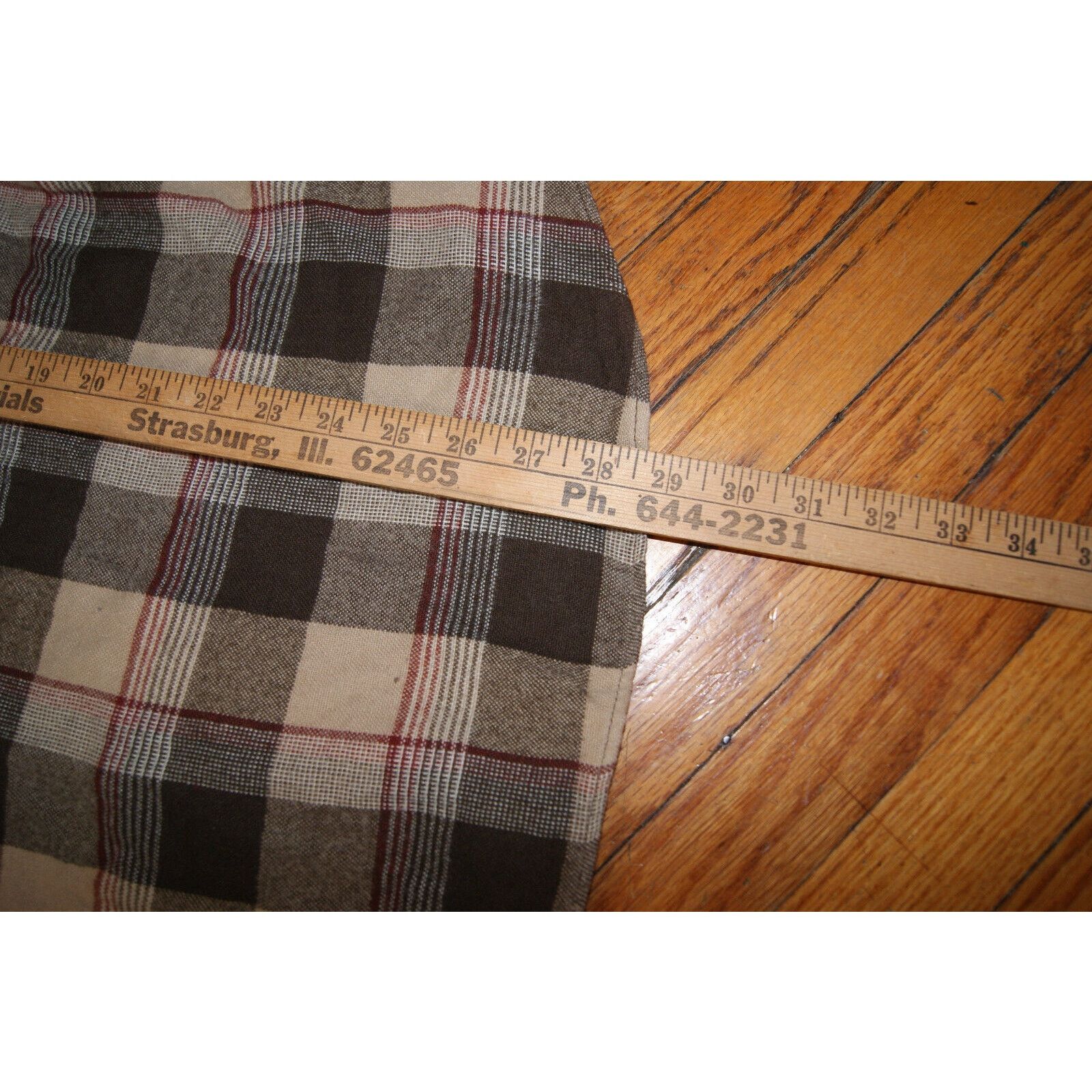 Sears VTG Sears Mens Flannel Shirt XL 17-17.5 Plaid Rockabilly Size US XL / EU 56 / 4 - 10 Thumbnail