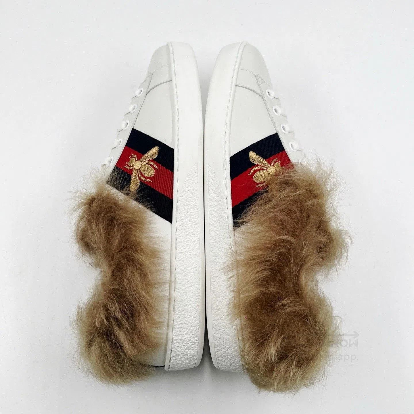 Gucci Gucci Ace White Leather Sneakers. Size US 8 / EU 41 - 3 Thumbnail